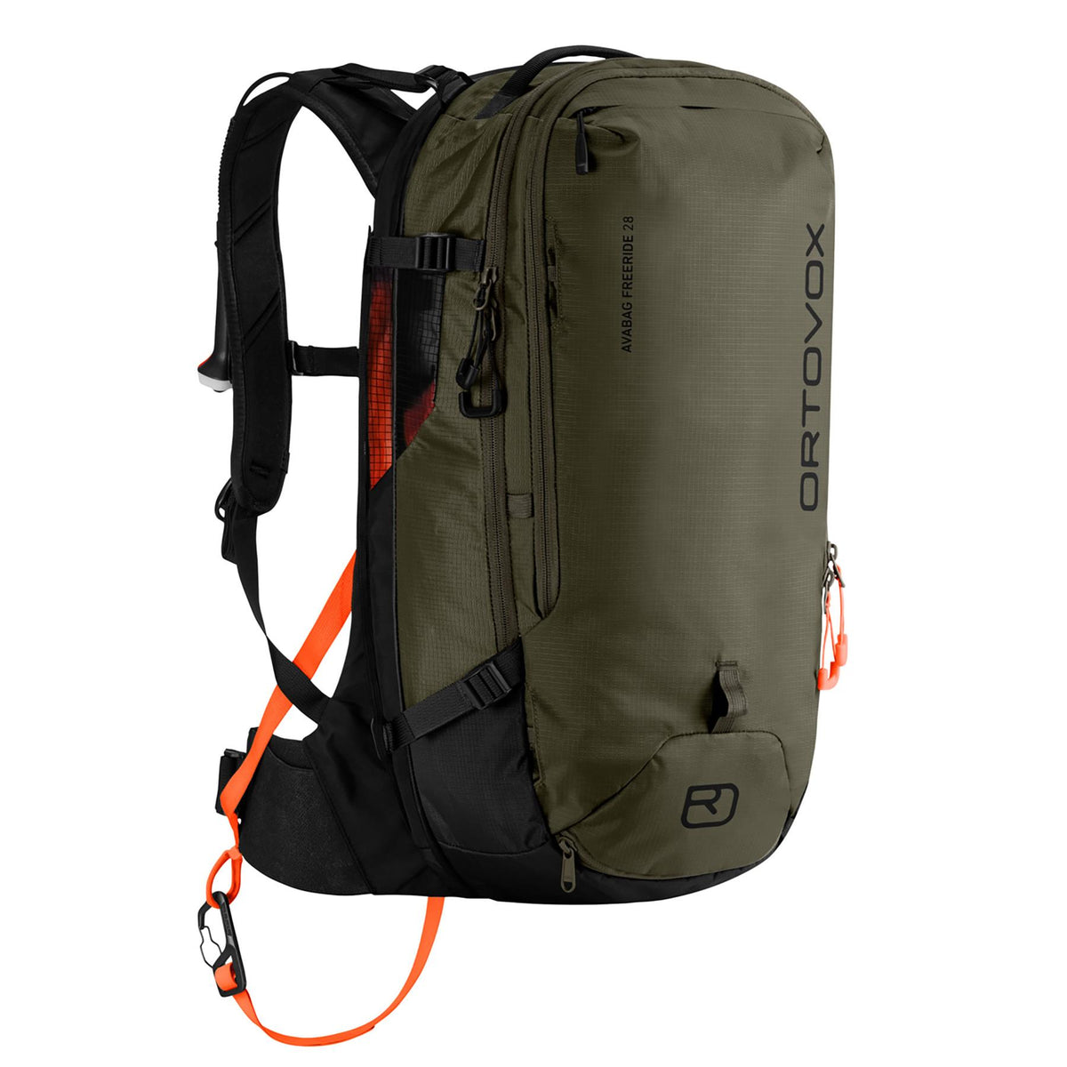 Ortovox Avabag Litric Freeride 28L Avalanche Airbag Backpack Dark Wild Herbs