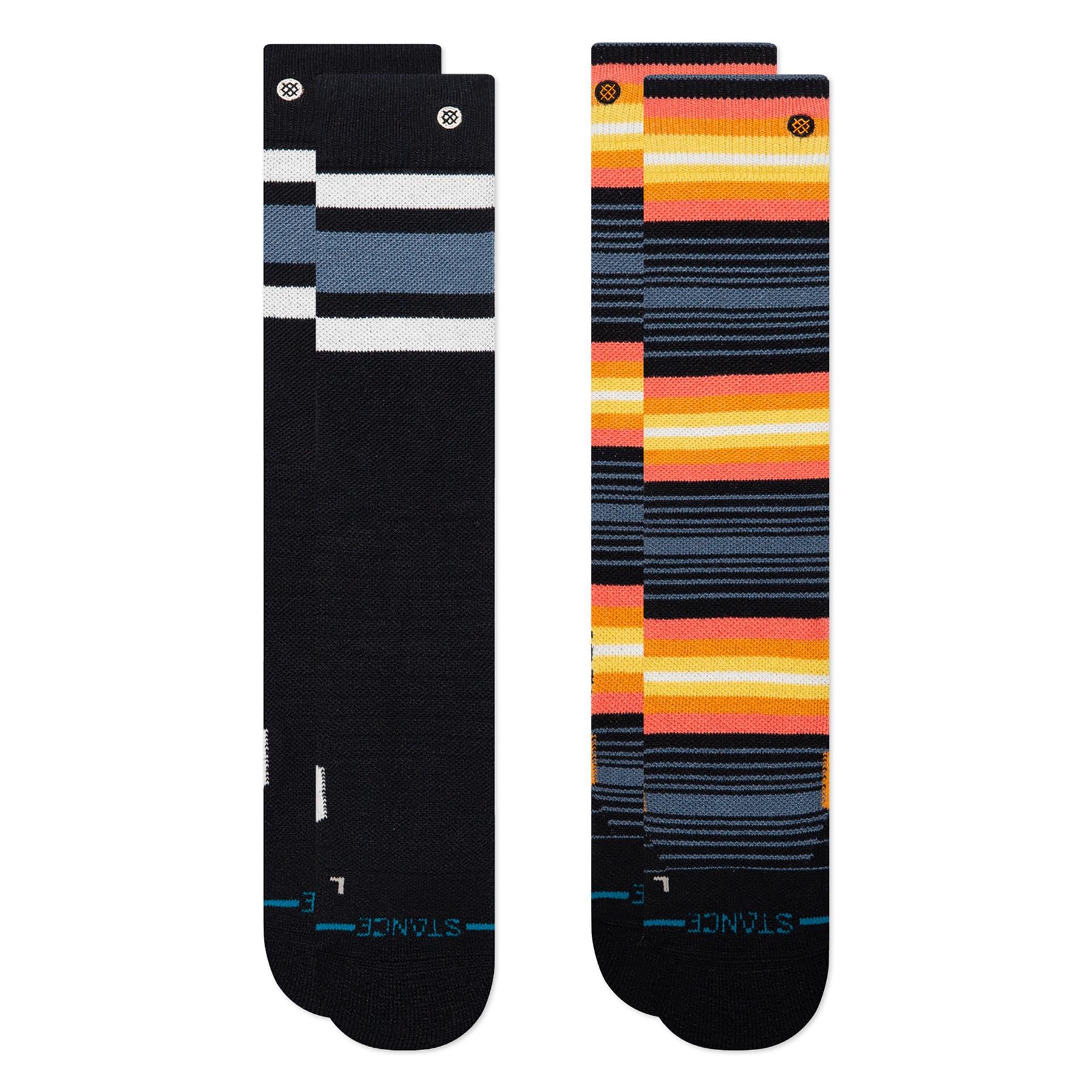 Stance Kids Boyd Mid Poly Ski & Snowboard Socks Seablue - 2 Pack