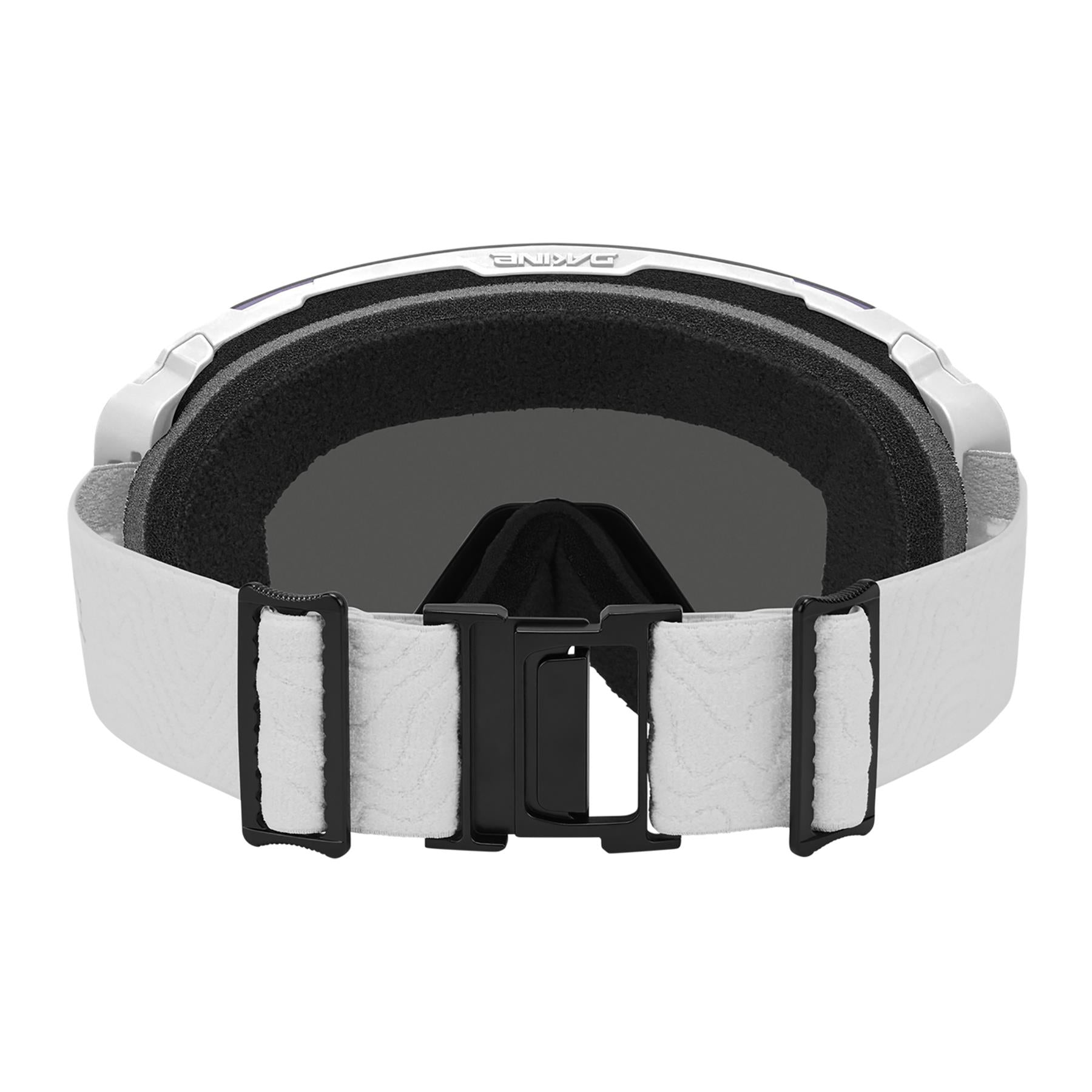 Dakine Domain Snow Goggles Plus White - Dark Black + Storm Rose Lens