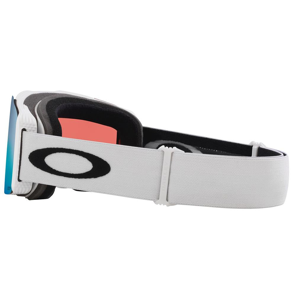 Oakley Line Miner Pro M Goggles Matte White - Prizm Sapphire + Prizm Iced Lens