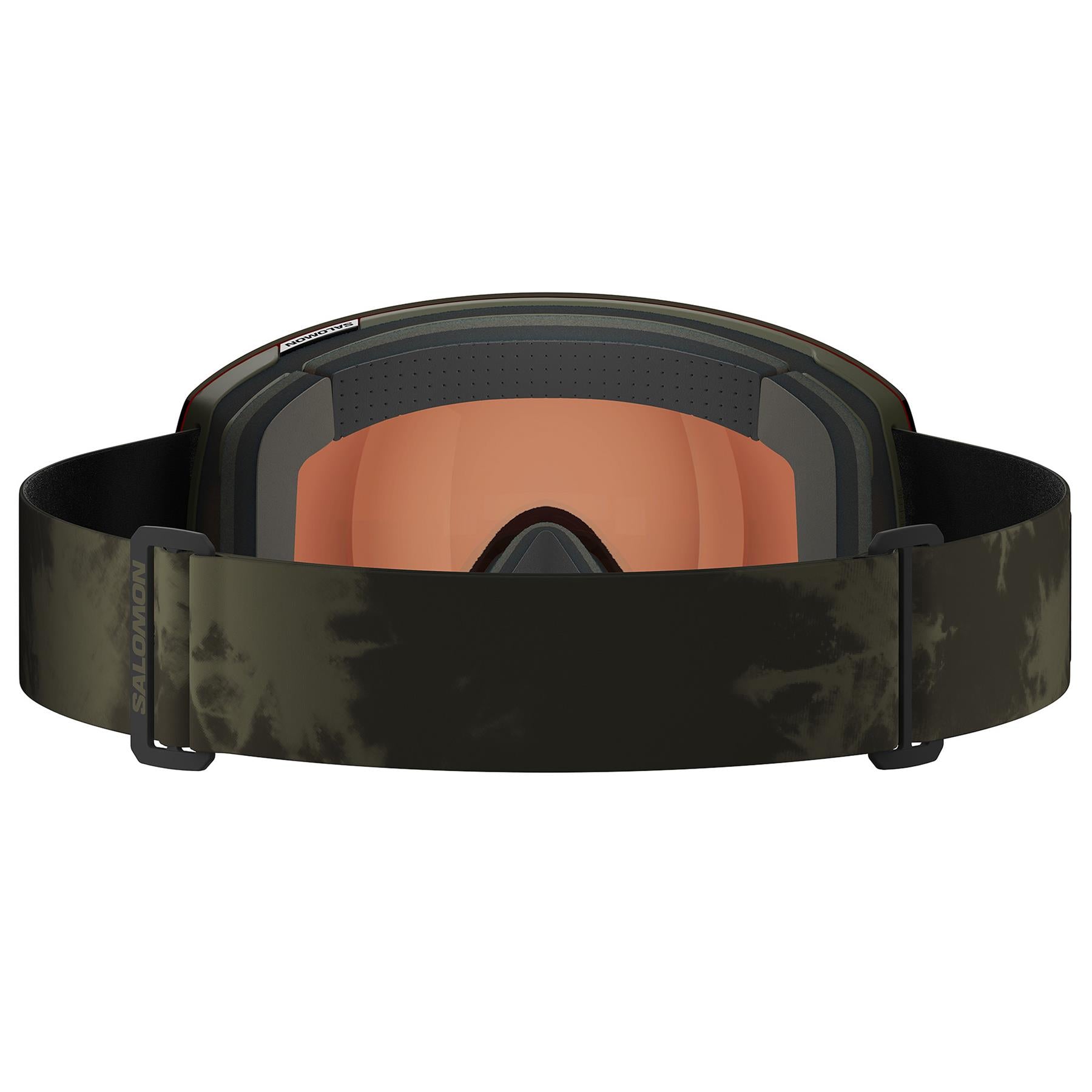 Salomon Radium Pro Sigma Goggles Olive Nights - Gun Metal + Light Blue Lens