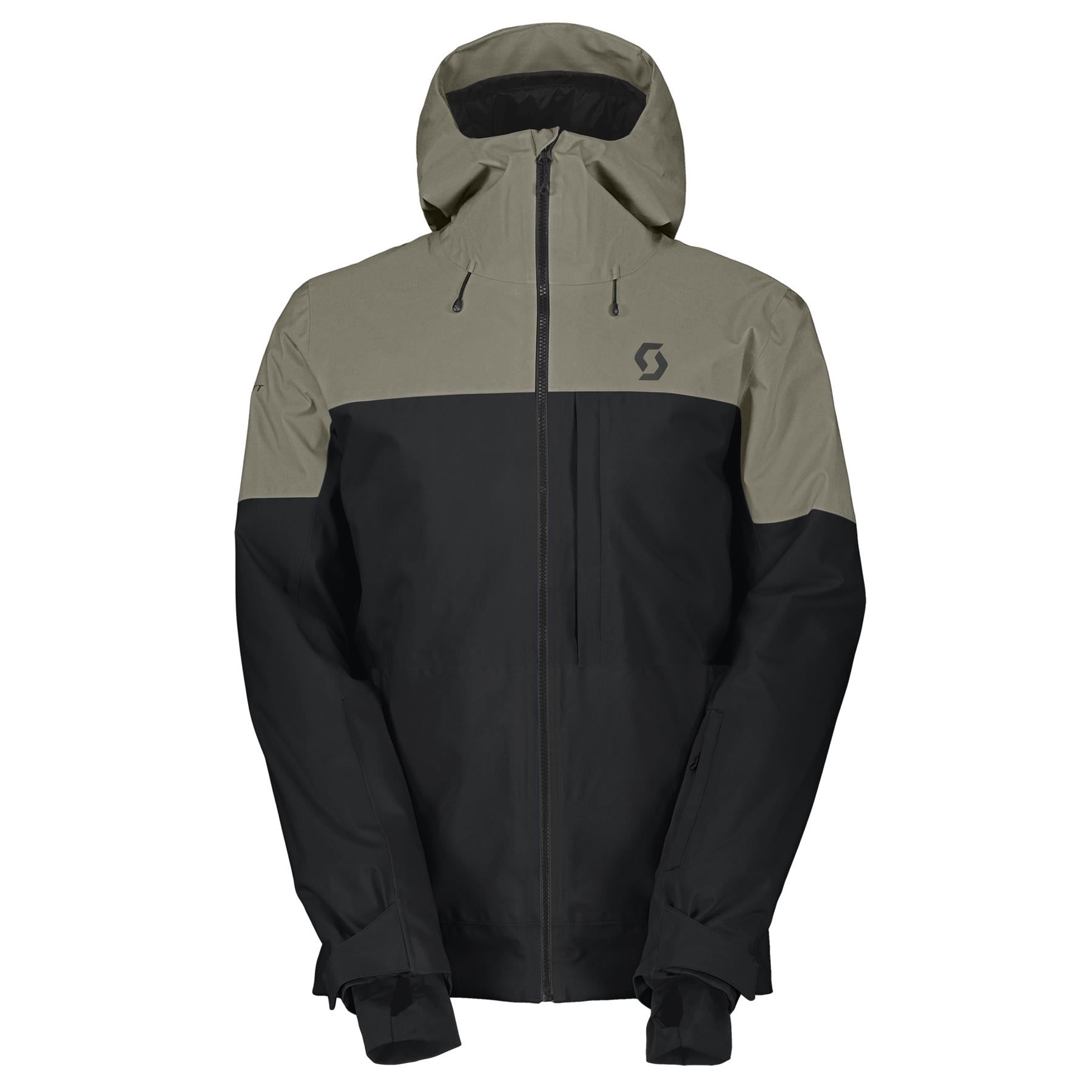 Scott Ultimate Dryo 10 Mens Jacket Black / Dust Grey