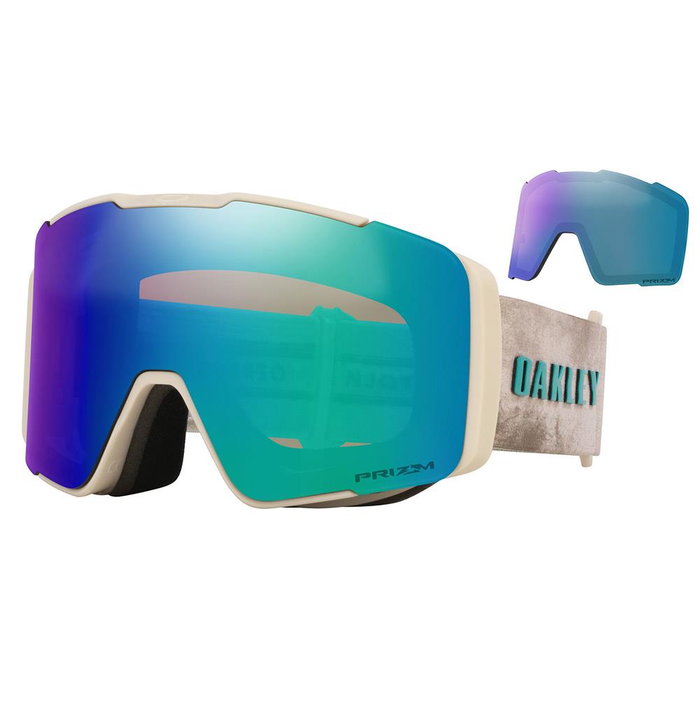 Oakley Line Miner Pro M Goggles Jamie Anderson Signature - Prizm Argon + Prizm Iced Lens