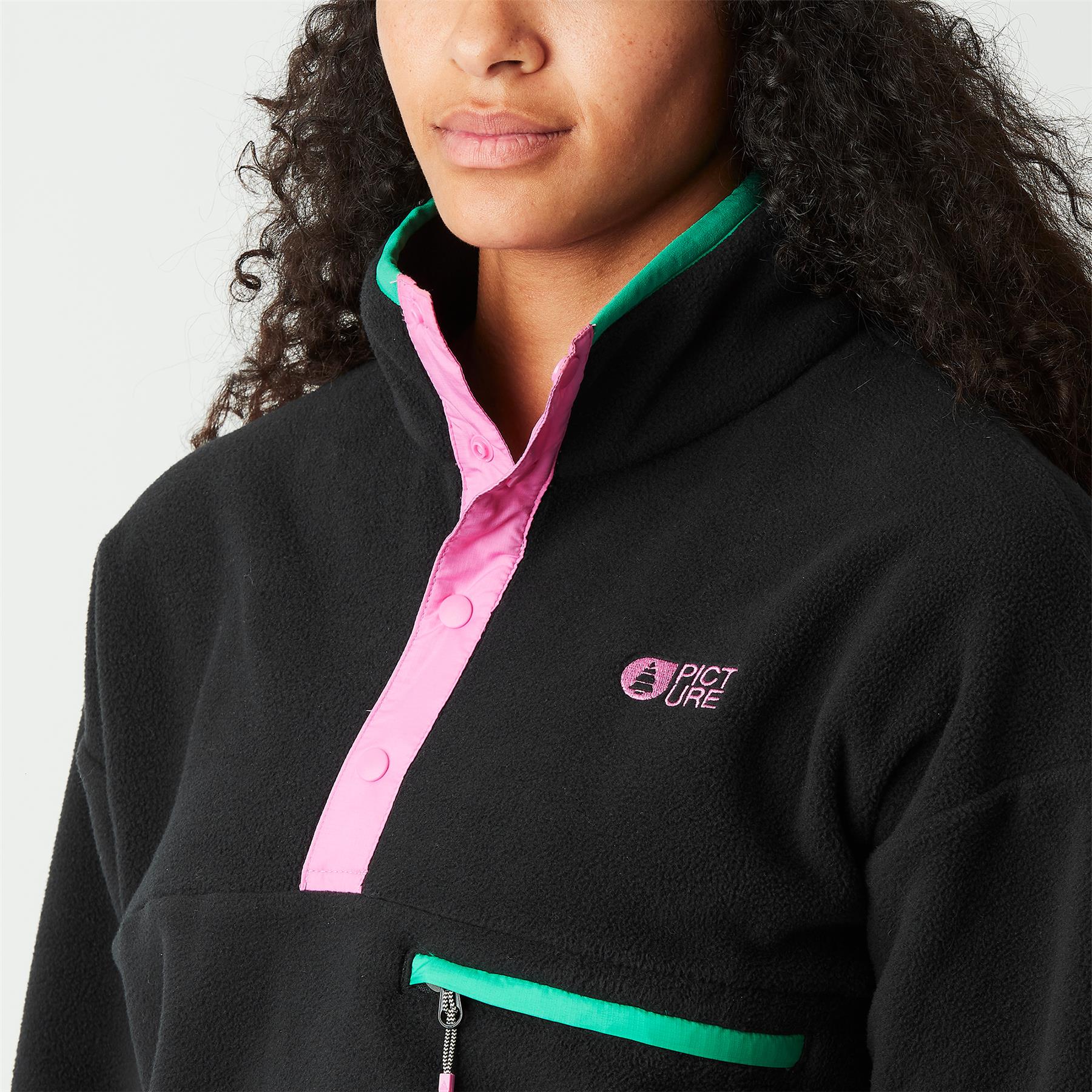 Picture Arcca W 1/4 Zip Womens Fleece Black