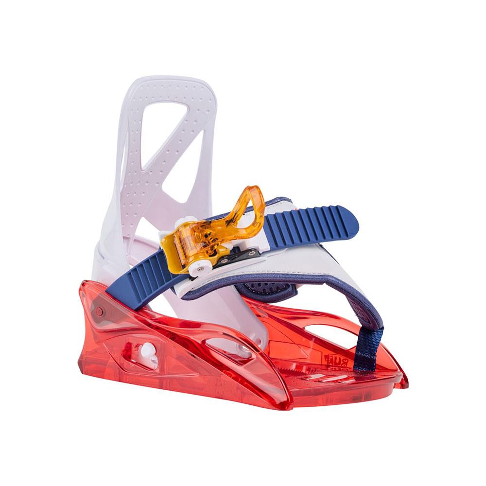 Burton Grom Kids Snowboard Bindings Red/Multi