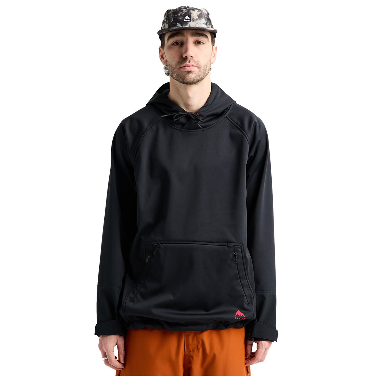 Burton Crown Weatherproof Unisex Riding PO Hoodie True Black