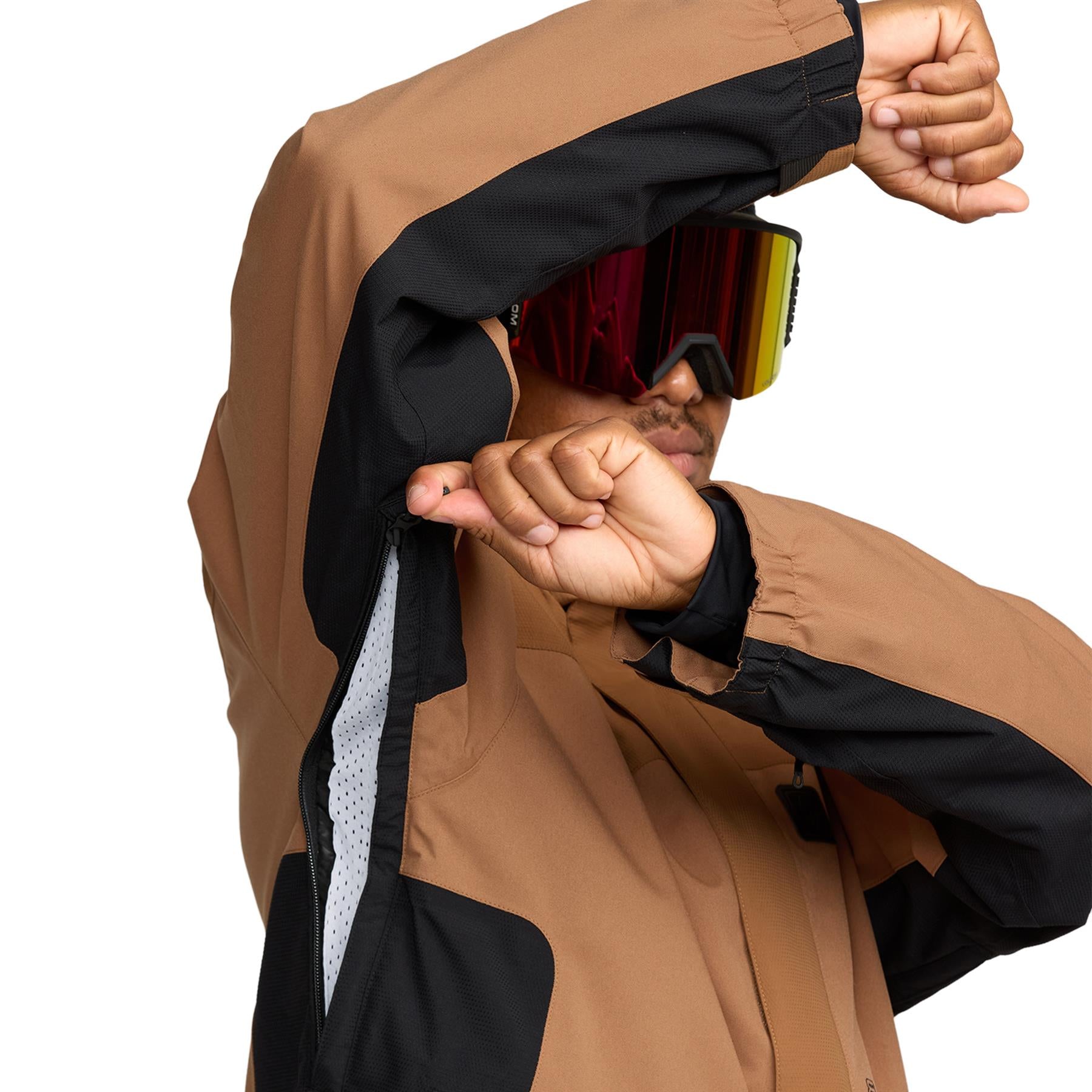 Volcom Kleveland Mens Jacket Terra Brown