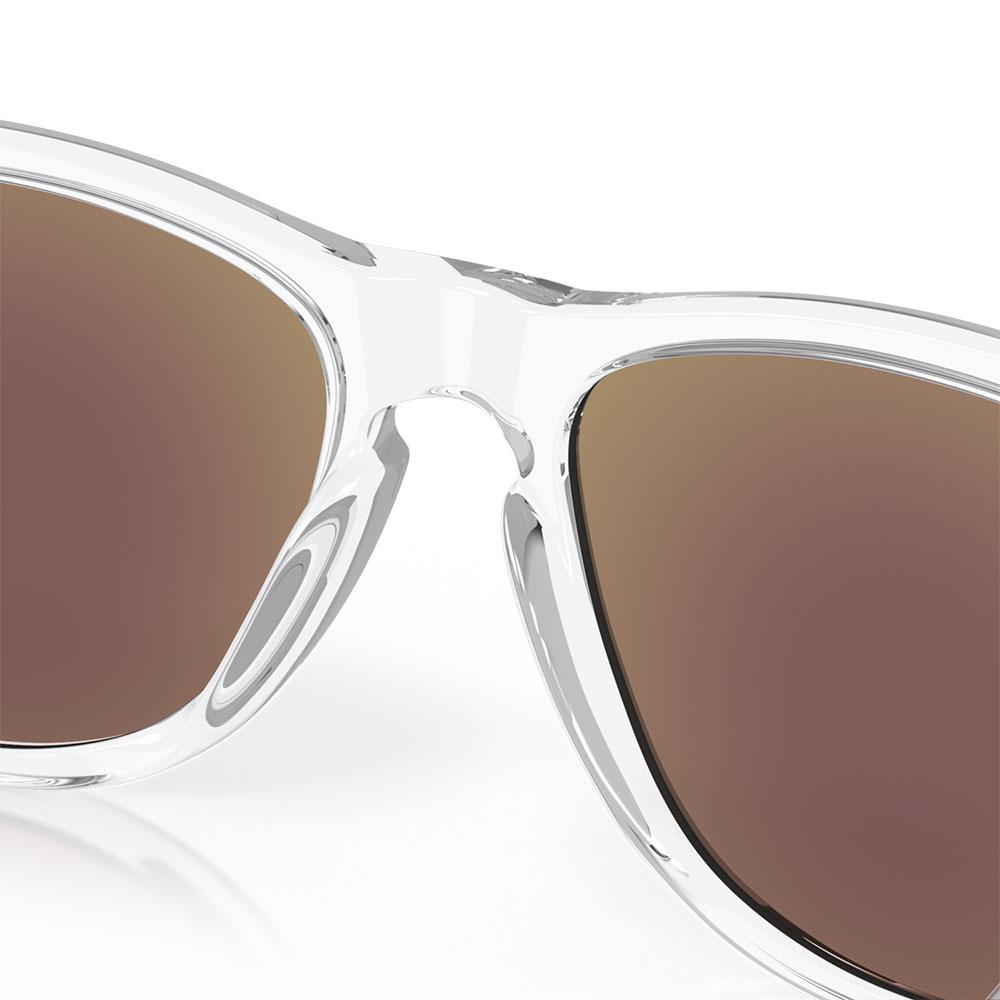 Oakley Frogskins Sunglasses Crystal Clear - Prizm Sapphire Lens
