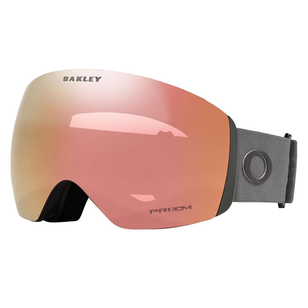 Oakley Flight Deck L Goggles Matte Forged Iron - Prizm Rose Gold Iridium Lens