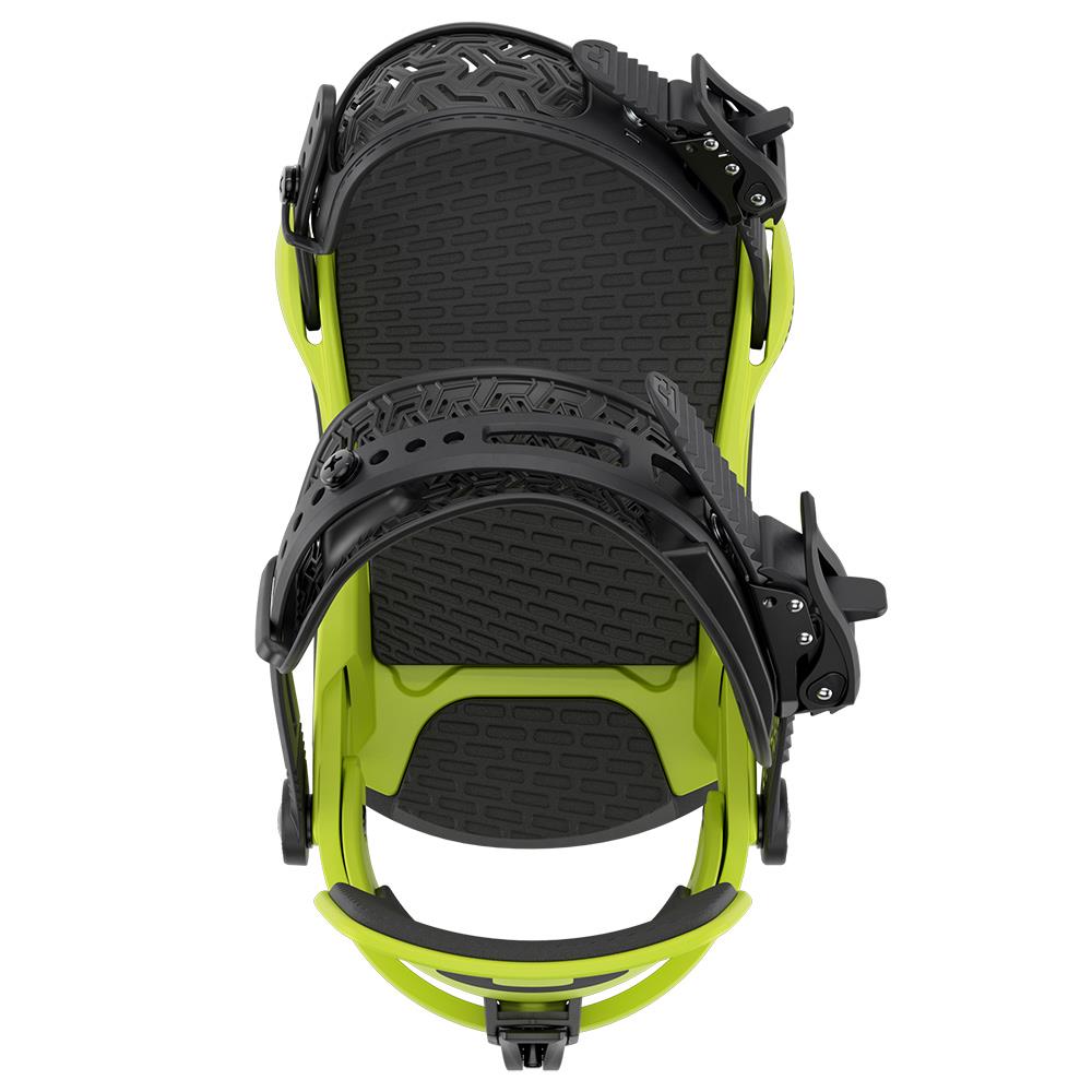 Union Cadet Pro Unisex Kids Snowboard Bindings Cyber Lime
