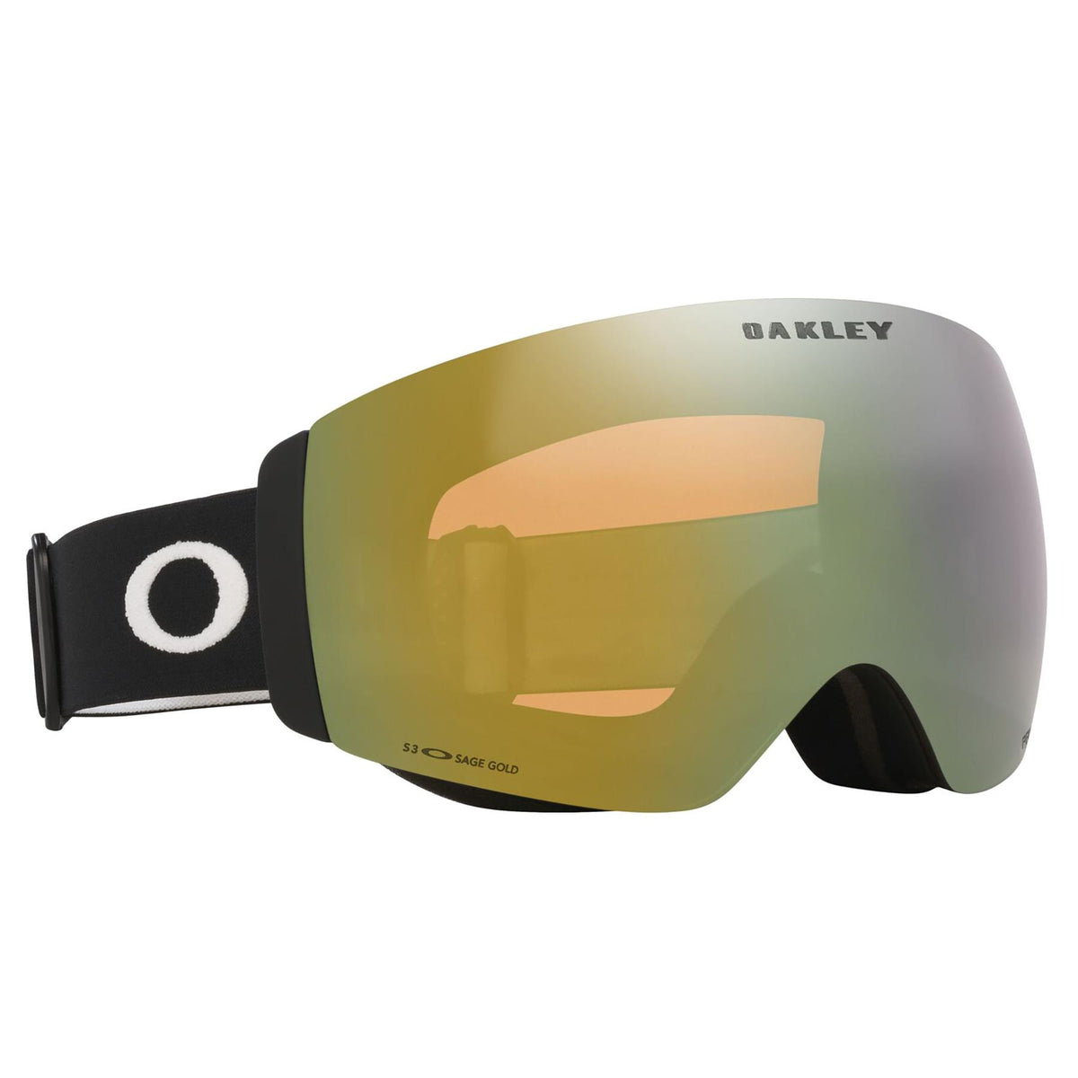 Oakley Flight Deck Pro M Goggles Matte Black - Prizm Sage Gold + Prizm Iced Lens