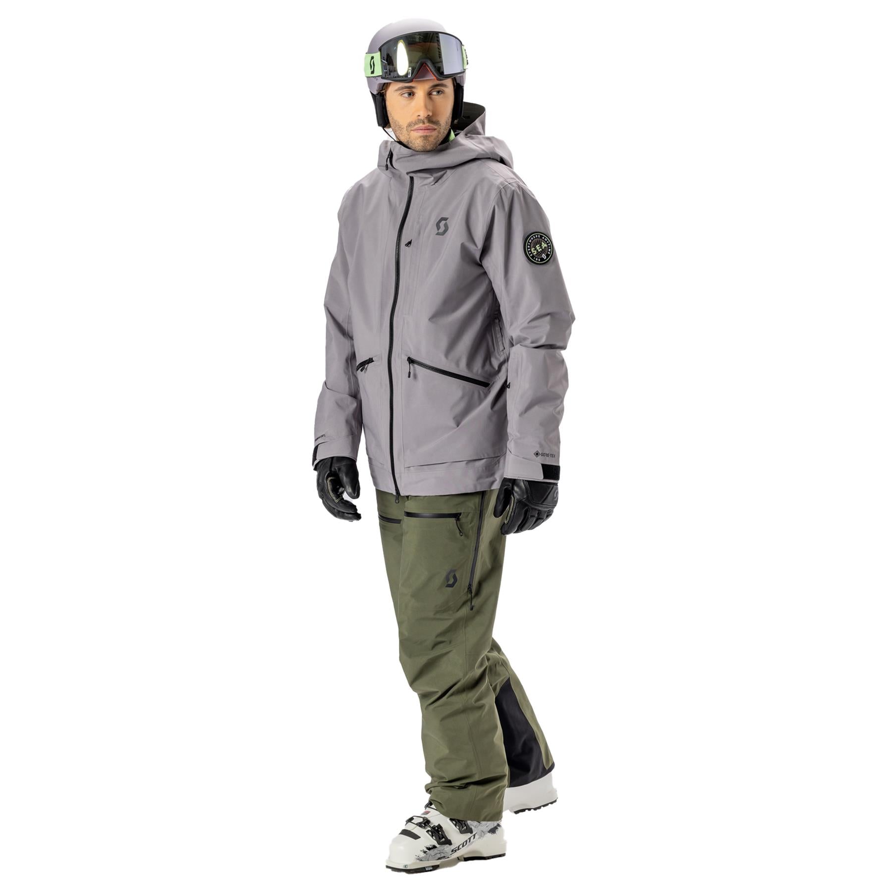Scott Vertic GTX 2L Primaloft Mens Jacket Evening Grey