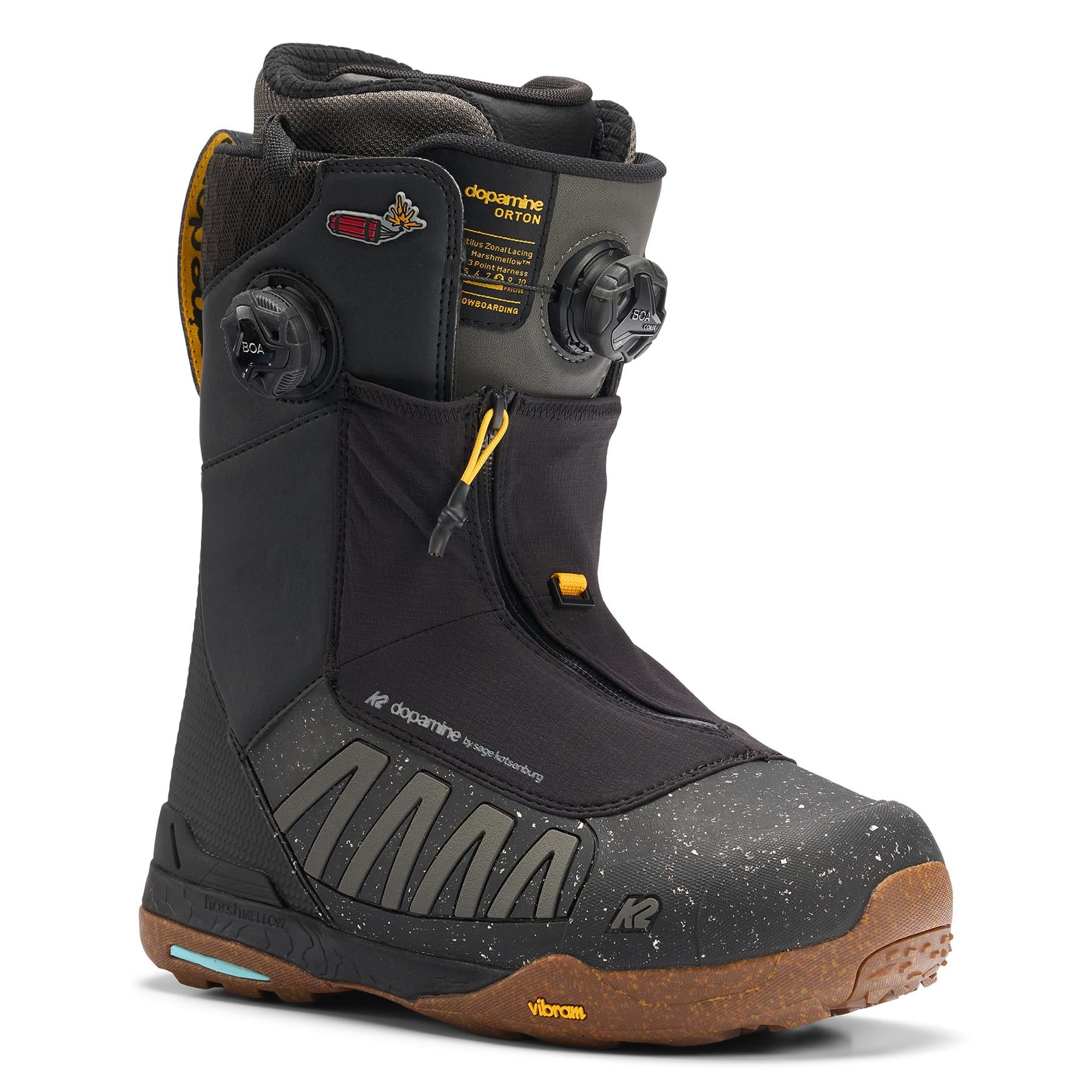 K2 Orton BOA Mens Snowboard Boots Black 2026