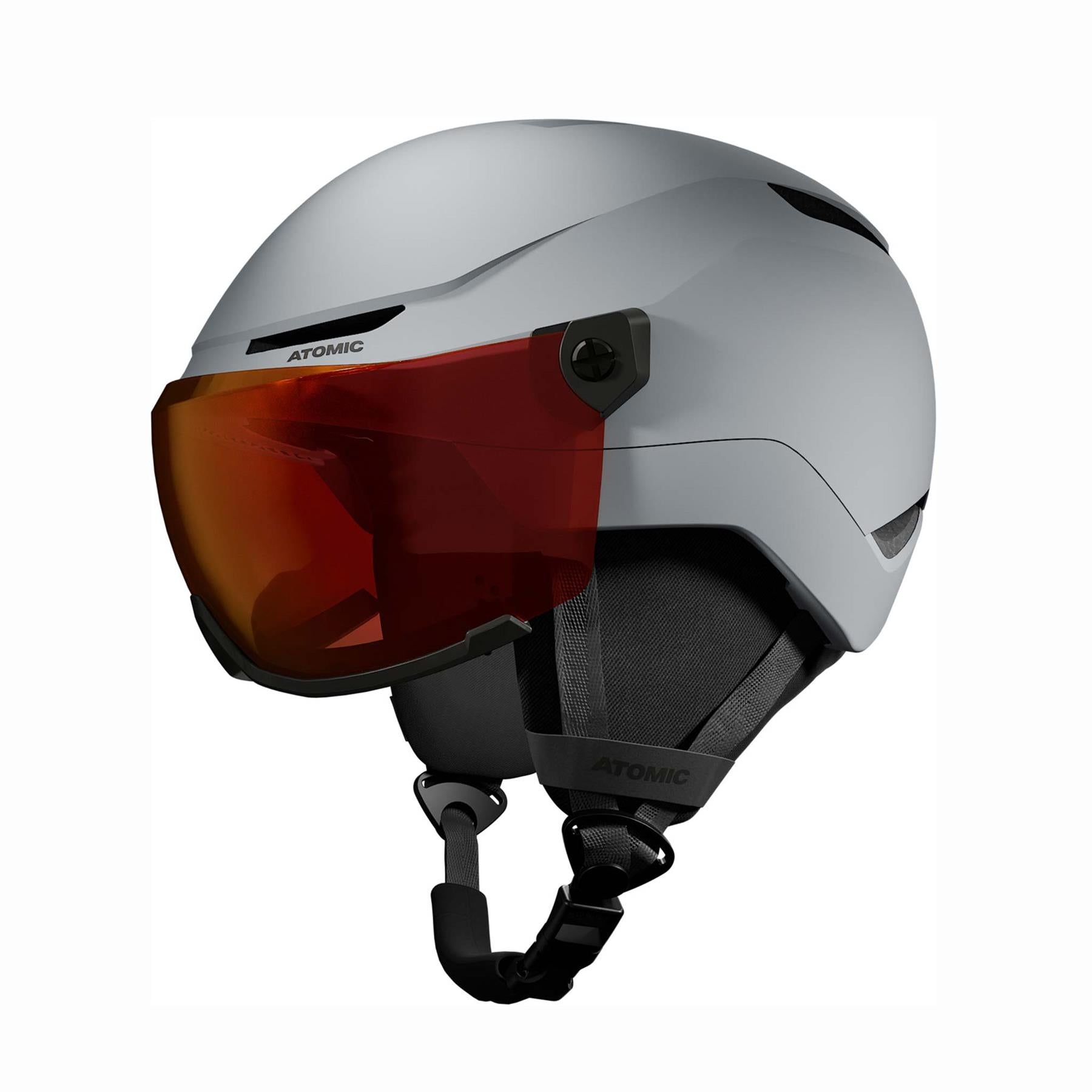 Atomic Revent Visor JR Junior Ski + Snowboard Helmet Gull Gray