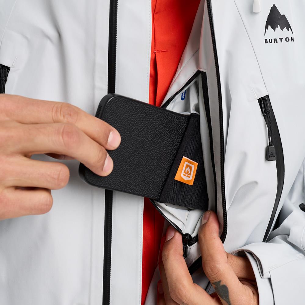 Burton Reserve GORE-TEX 2L Mens Jacket Gray Cloud