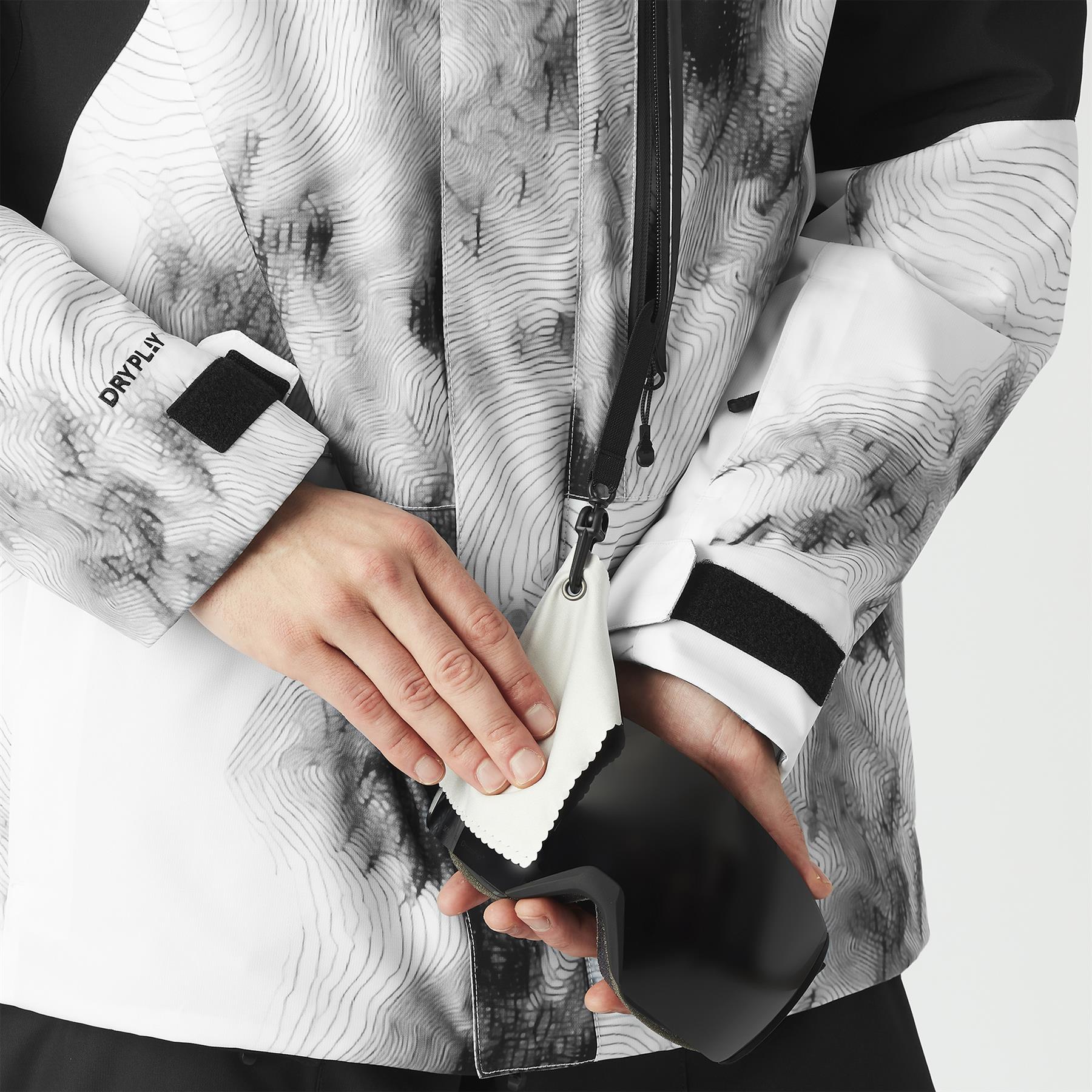 Picture Jomoh Mens Jacket Snowy Pine Print