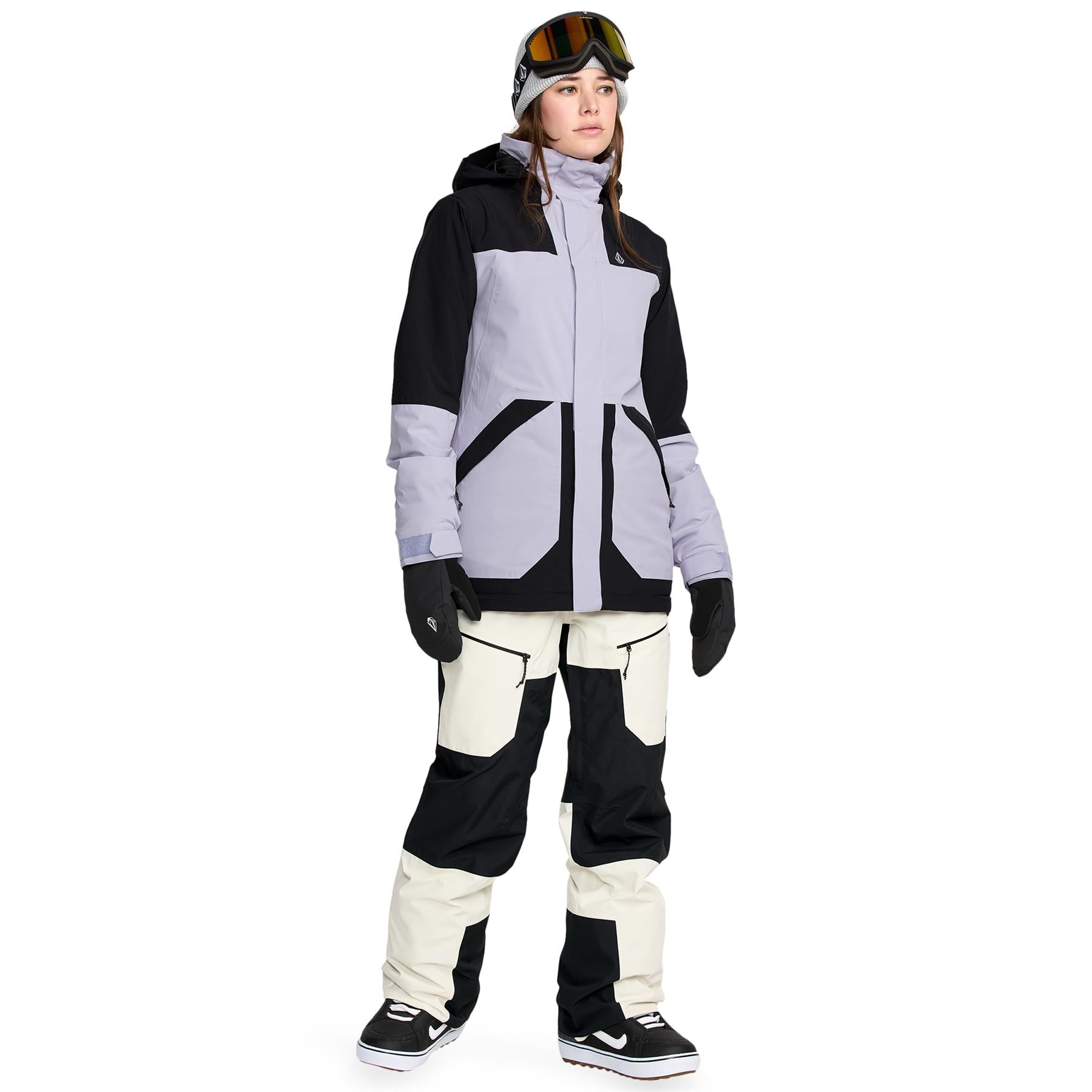 Volcom Shelter 20K 3D Womens Stretch Jacket Lavender Aura