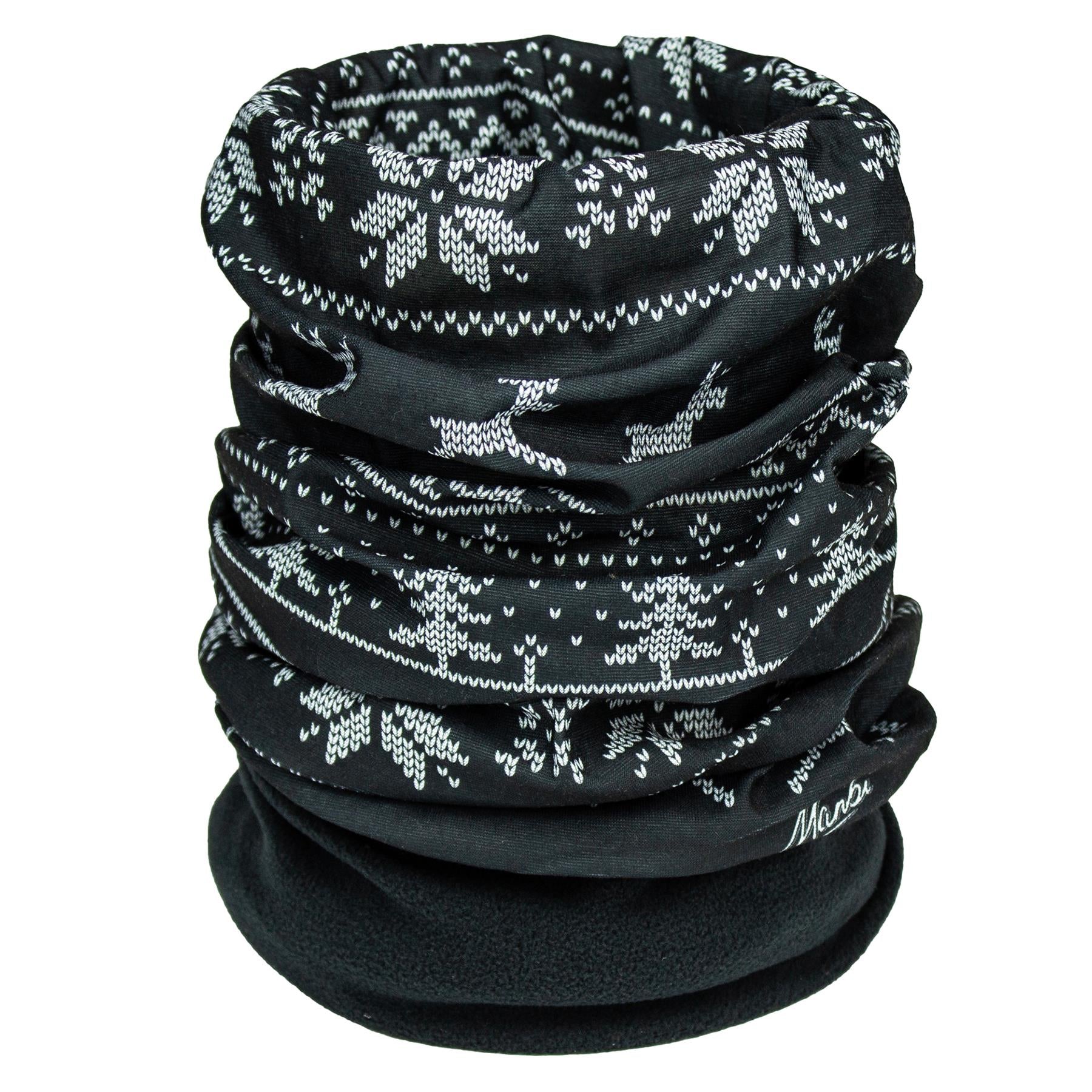Manbi Hula Halfie Neckwarmer Alpine Black