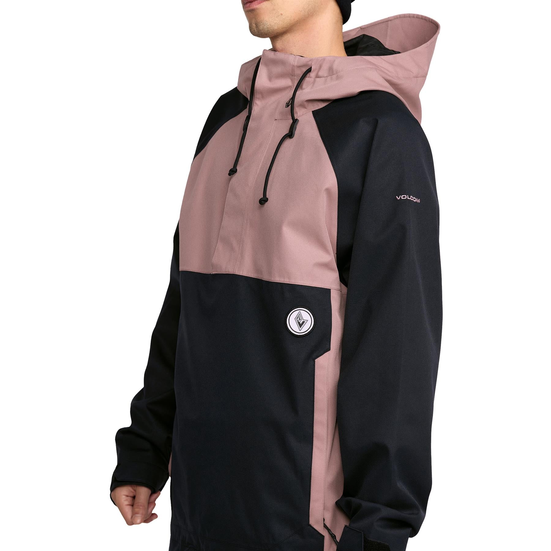 Volcom Hossegor 20K Pullover Mens Jacket Mauve