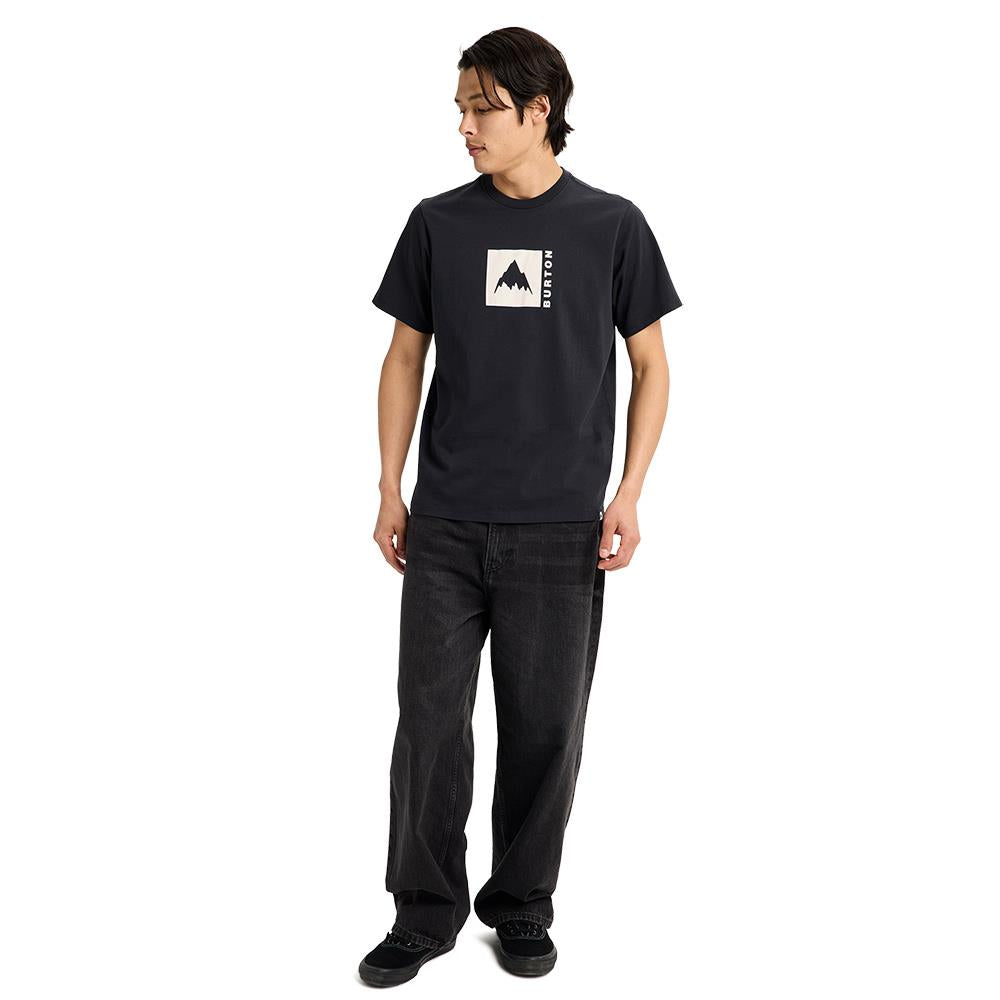 Burton Classic Mountain High Mens SS T-Shirt True Black