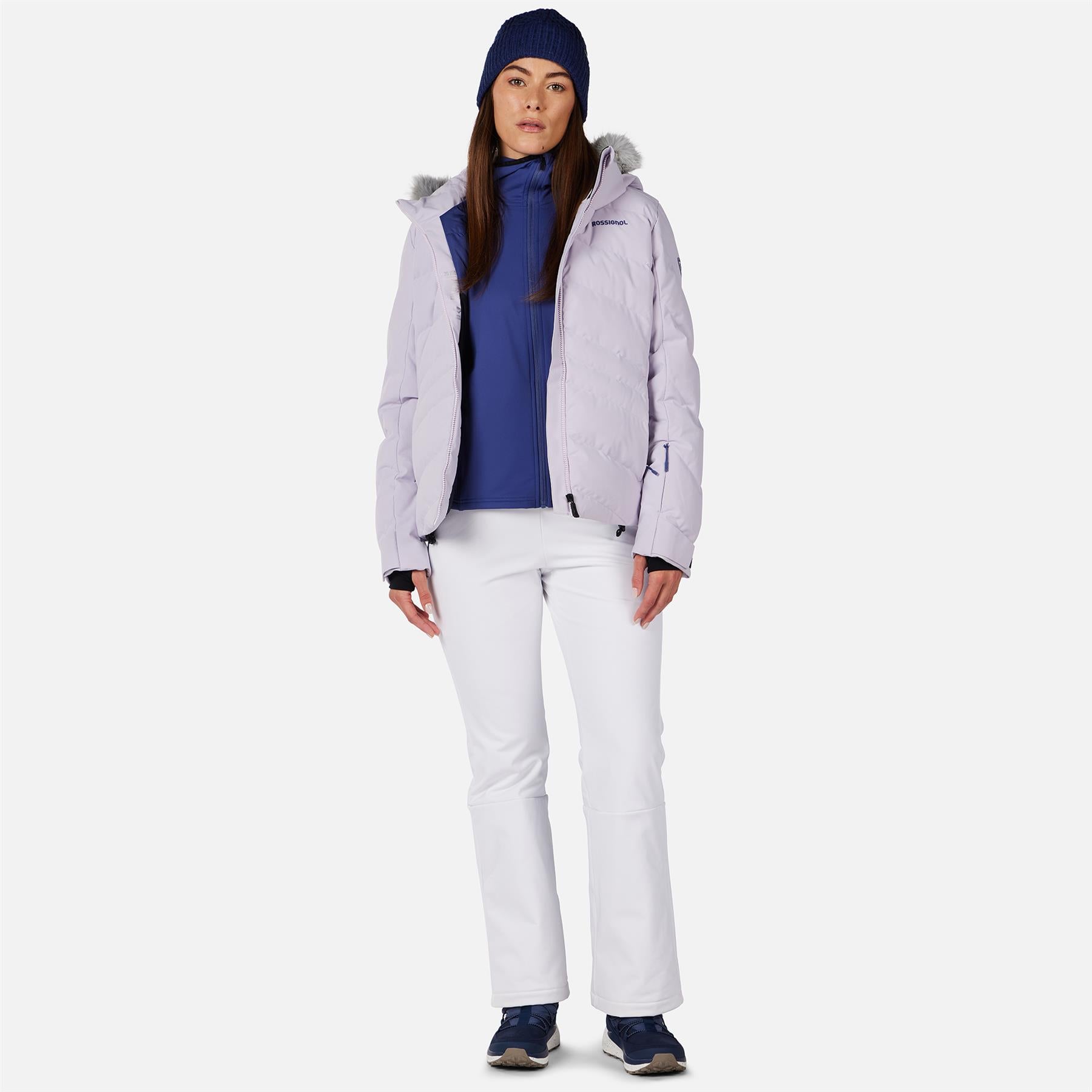 Rossignol Womens Ski Softshell Pants White