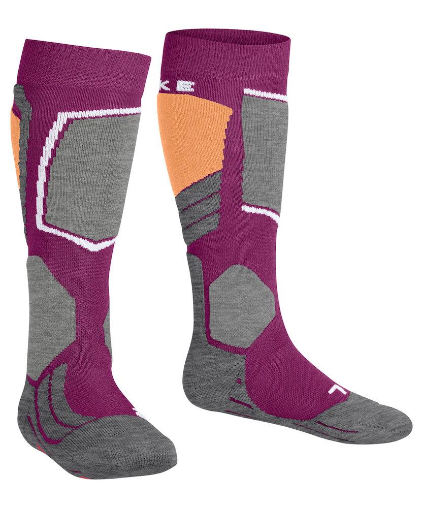 Falke SK2 Kids Ski Socks Radiant Orchid