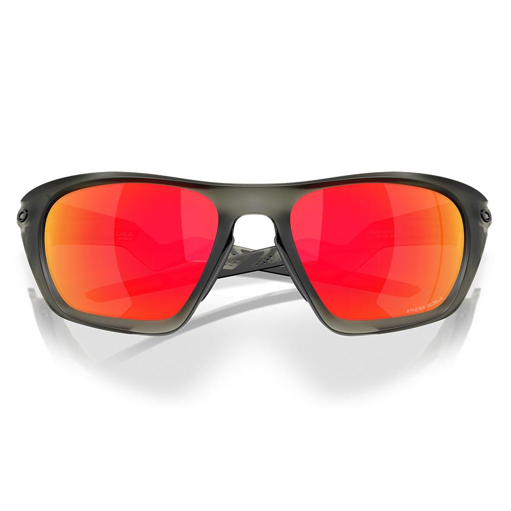 Oakley Lateralis Sunglasses Matte Olive Ink - Prizm Ruby Lens
