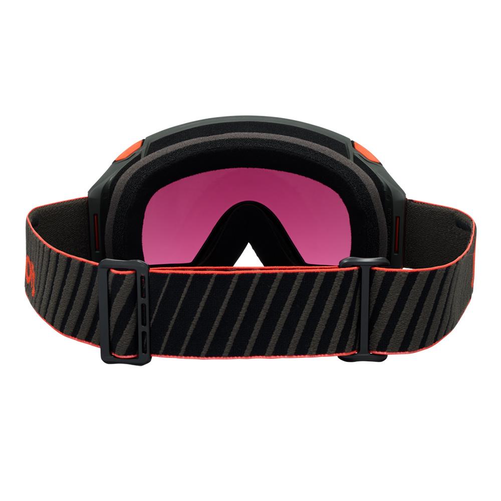 Anon M4 MFI Toric Goggles Fiesta Red - Perceive Sunny Onyx + Variable Violet Lens + Face Mask