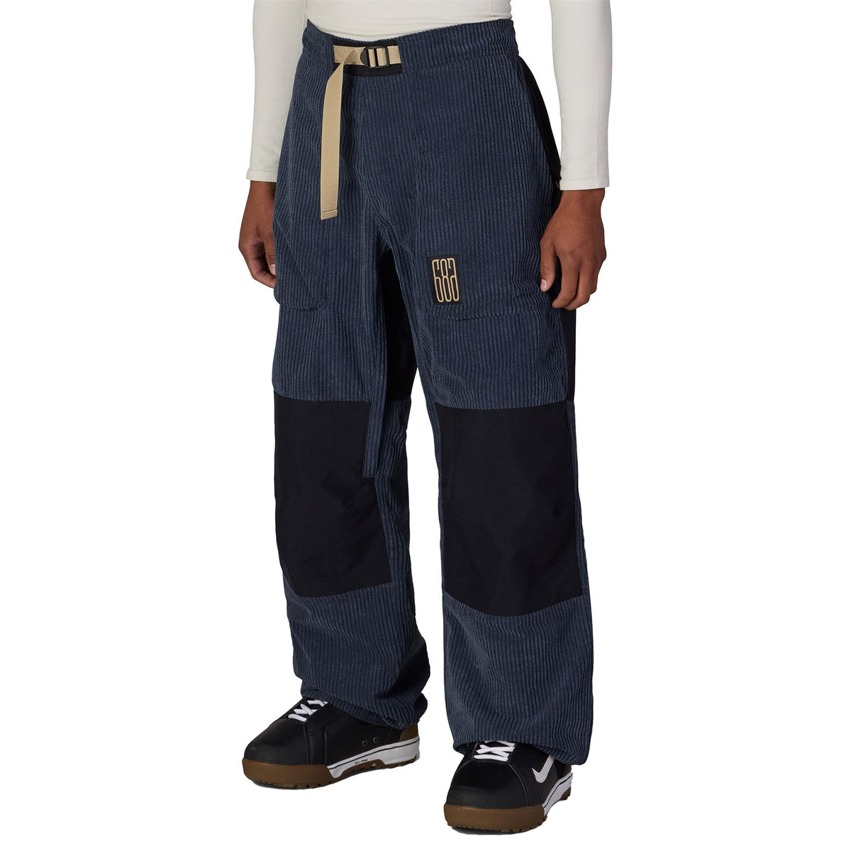686 Mens 2.5L Ghost Pants Navy Wide Wale Corduroy