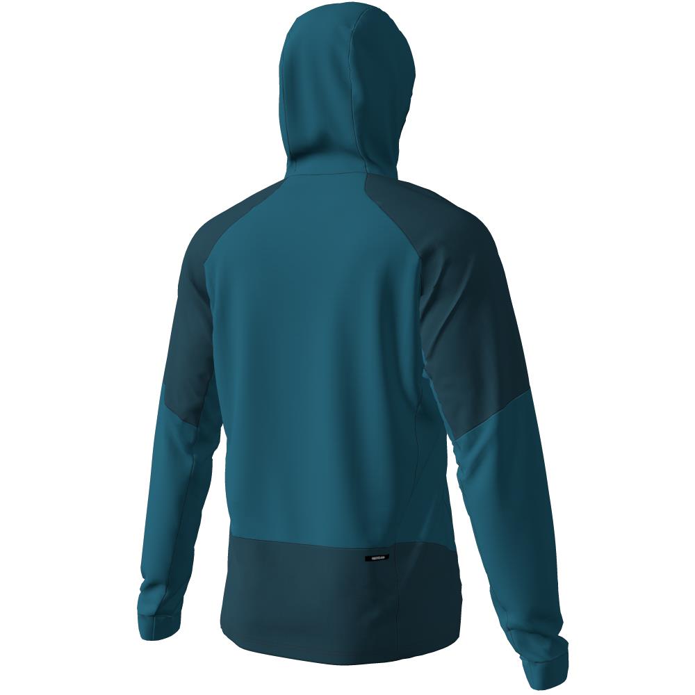 Halti Forerunner Mens Hooded FZ Layer Jacket Blue Coral