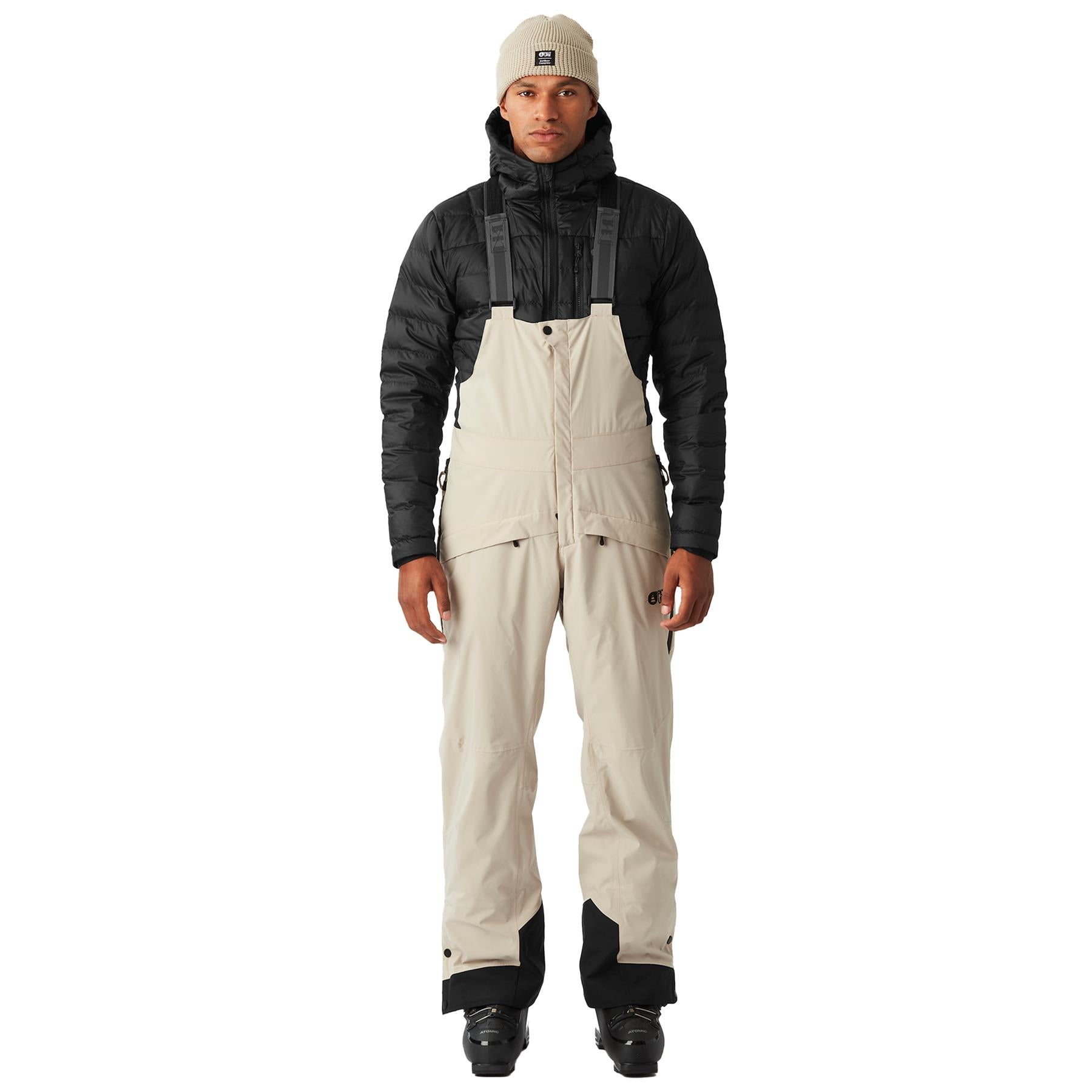 Picture Avening Mens Bib Pants Pure Cashmere