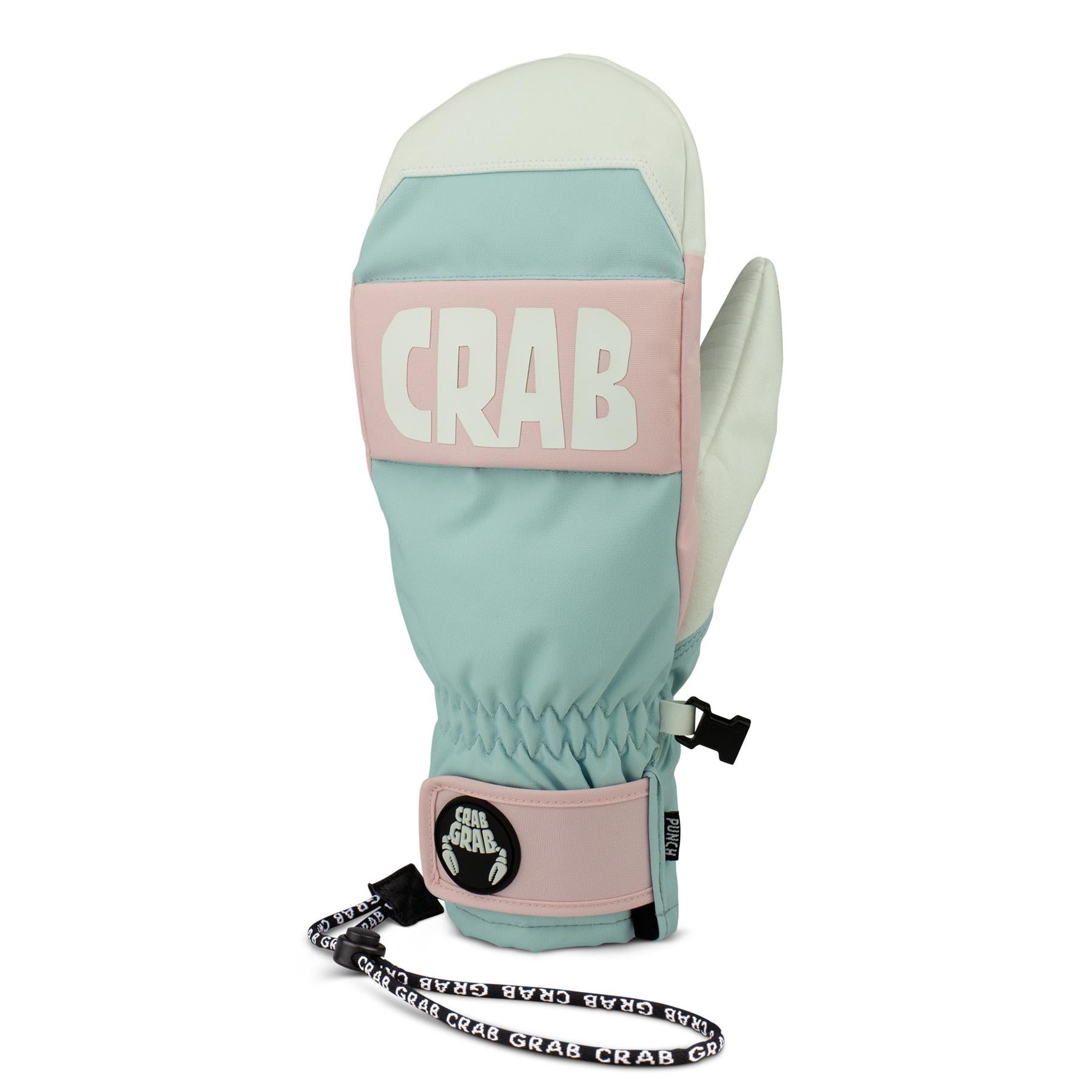 Crab Grab Punch Mitts Baby Blue and Pink