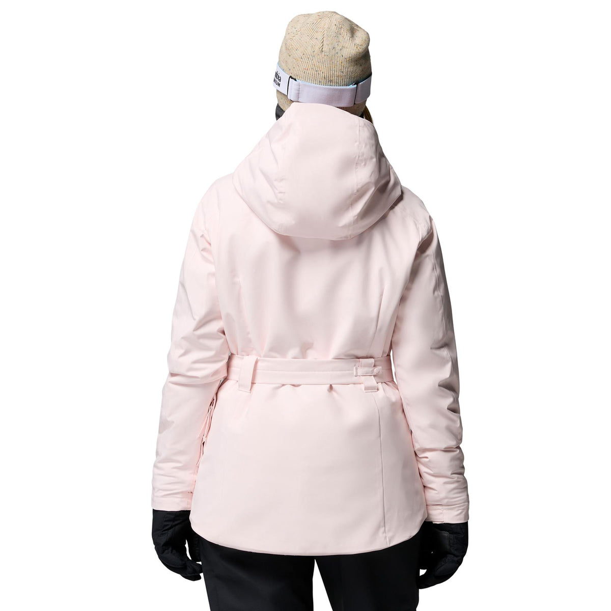 Columbia Ava Alpine Belted Insulated Womens Jacket Powder Pink