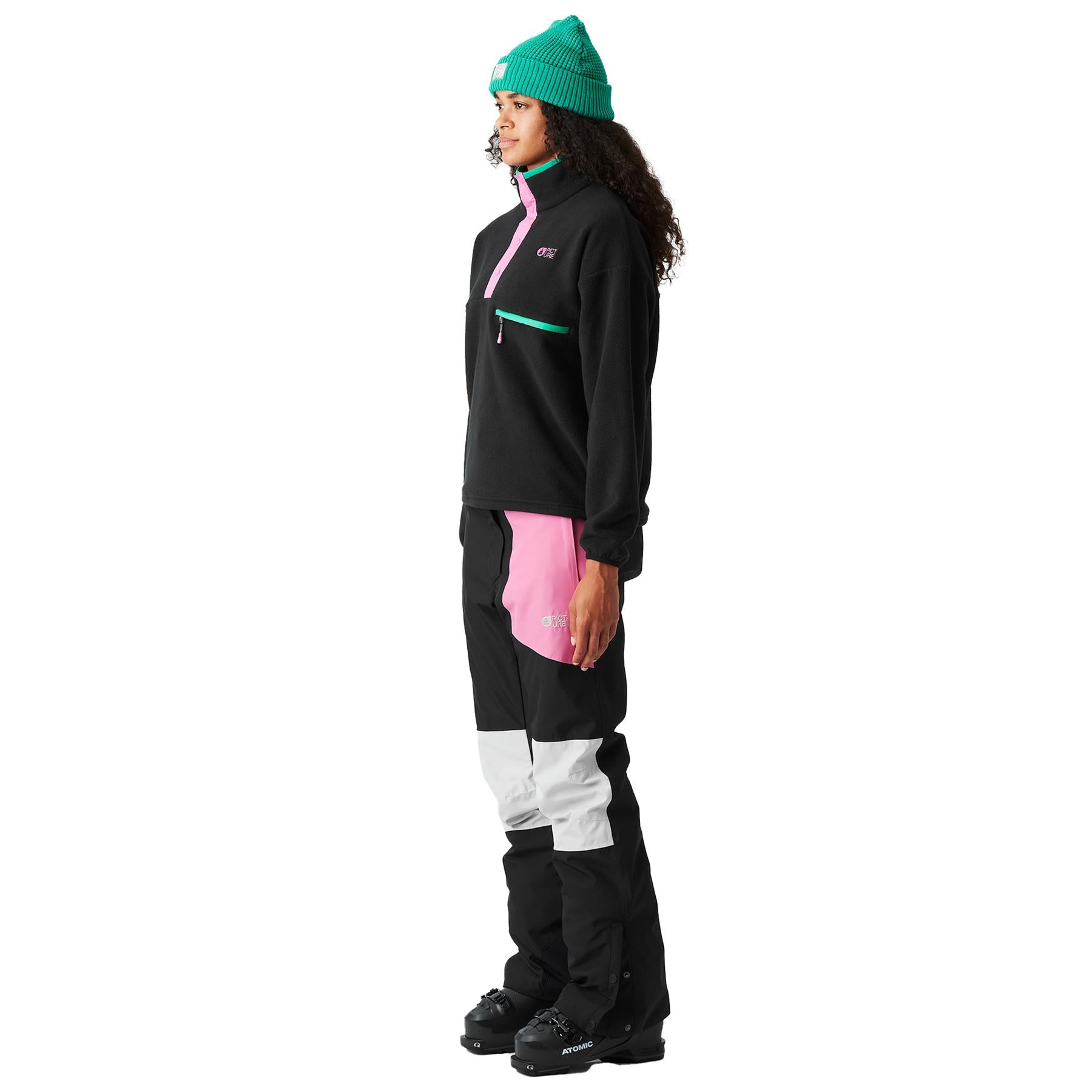 Picture Arcca W 1/4 Zip Womens Fleece Black