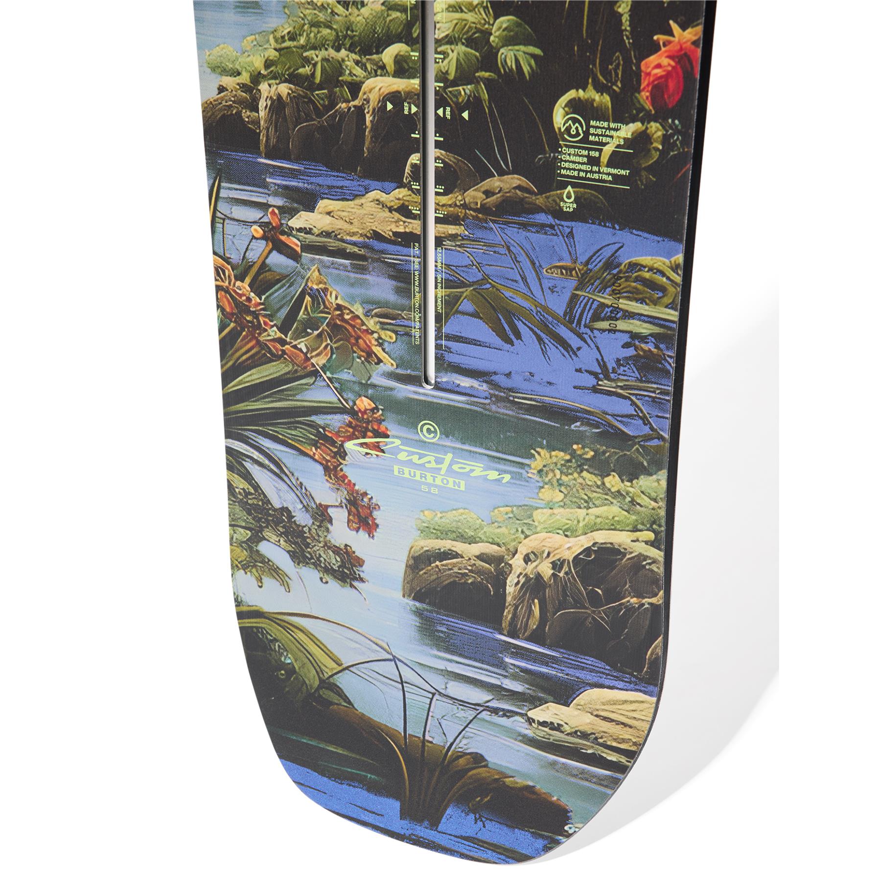 Burton Custom Camber Jungle Wide Mens Snowboard 2026 162Wcm
