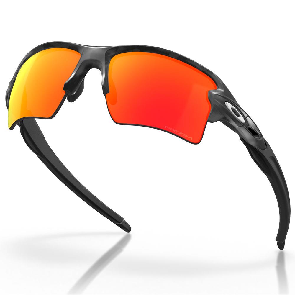 Oakley Flak 2.0 XL Sunglasses Black Camo - Prizm Ruby Lens