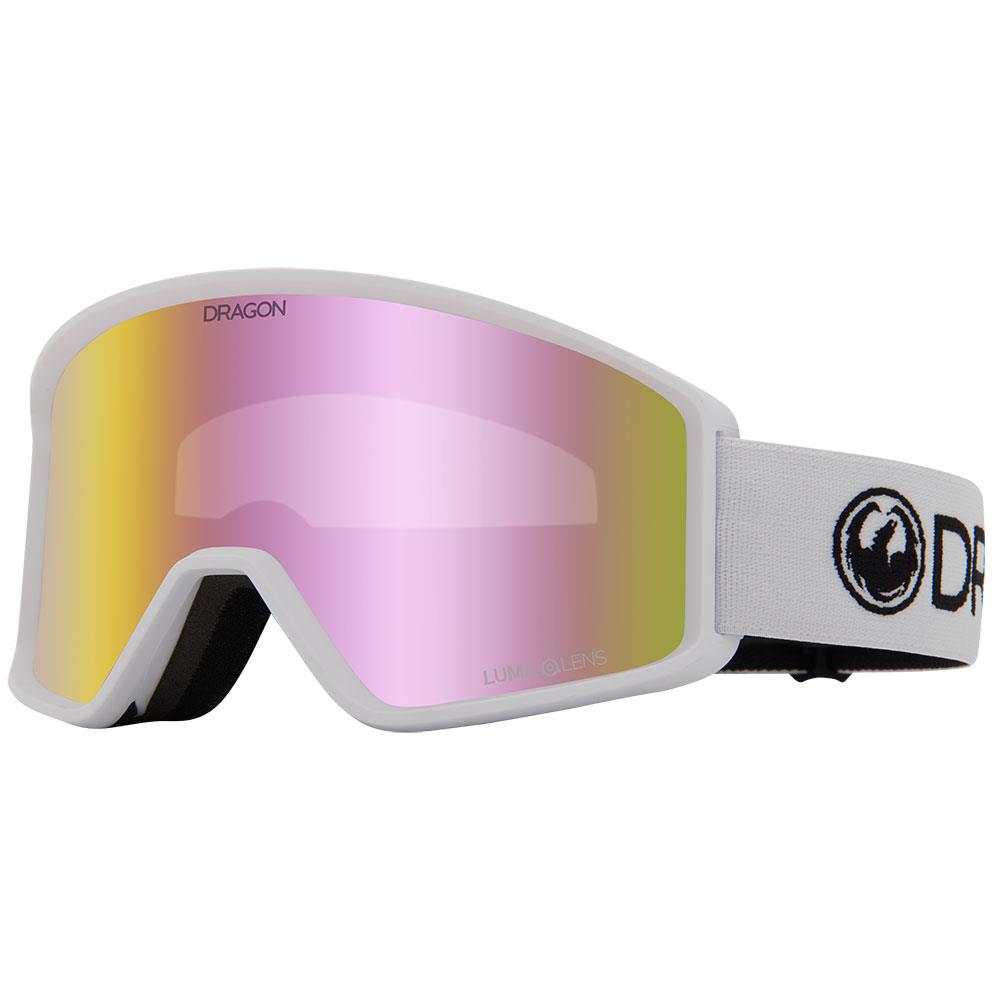 Dragon DXT OTG Goggles White - LL Pink Ion Lens