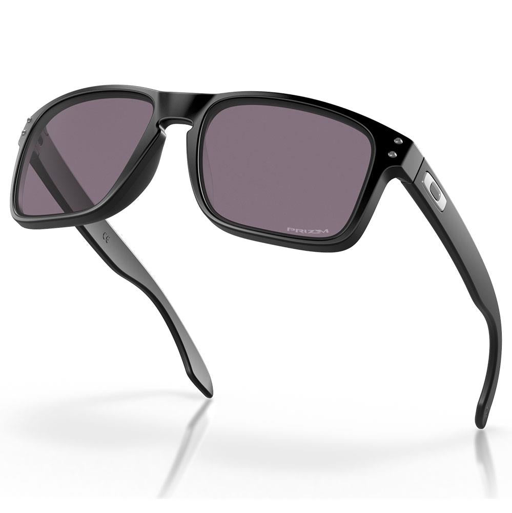 Oakley Holbrook Sunglasses Matte Black - Prizm Grey Lens
