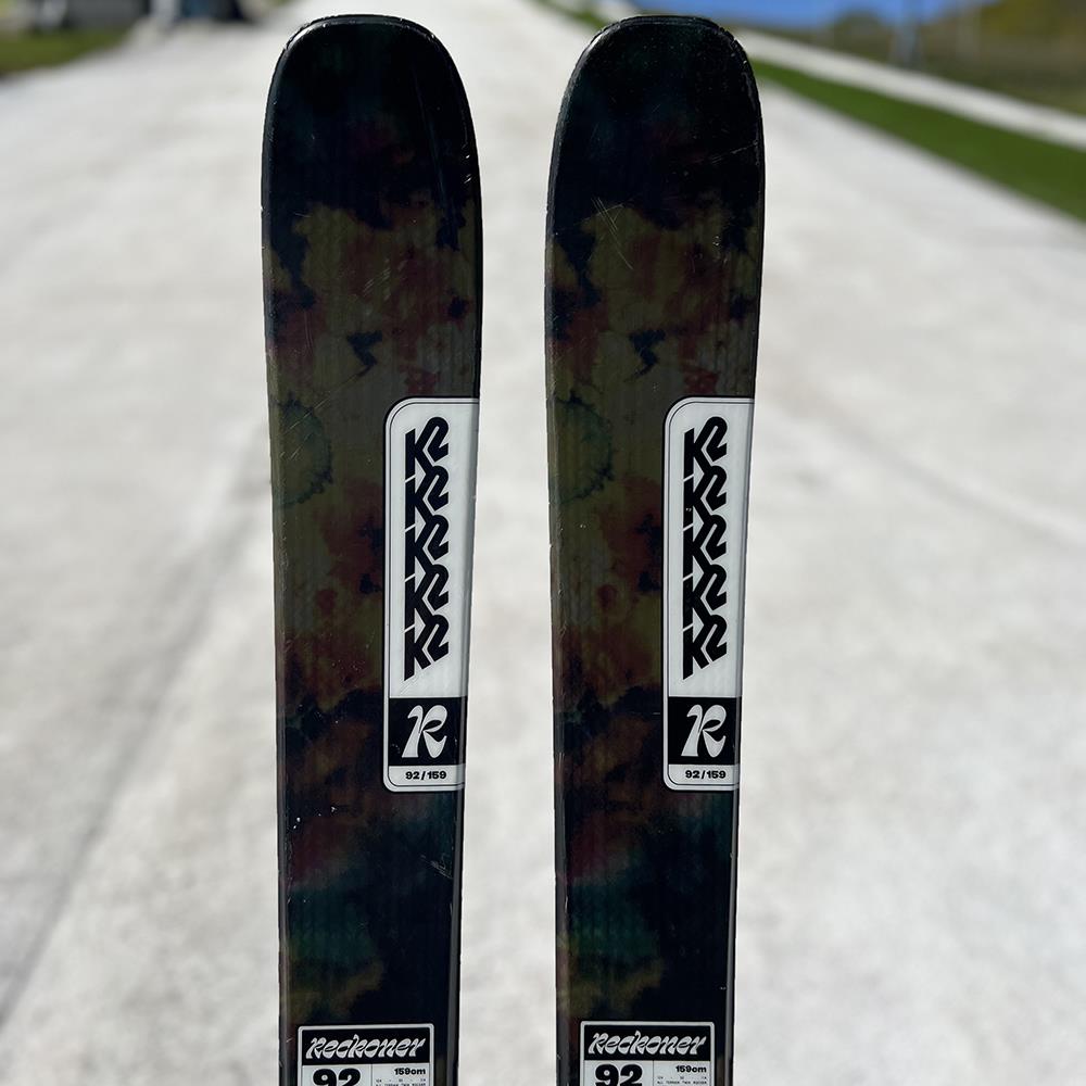 K2 Reckoner 92 Ex-Hire Skis + Squire 10.0 QC GW Bindings 2025 159cm