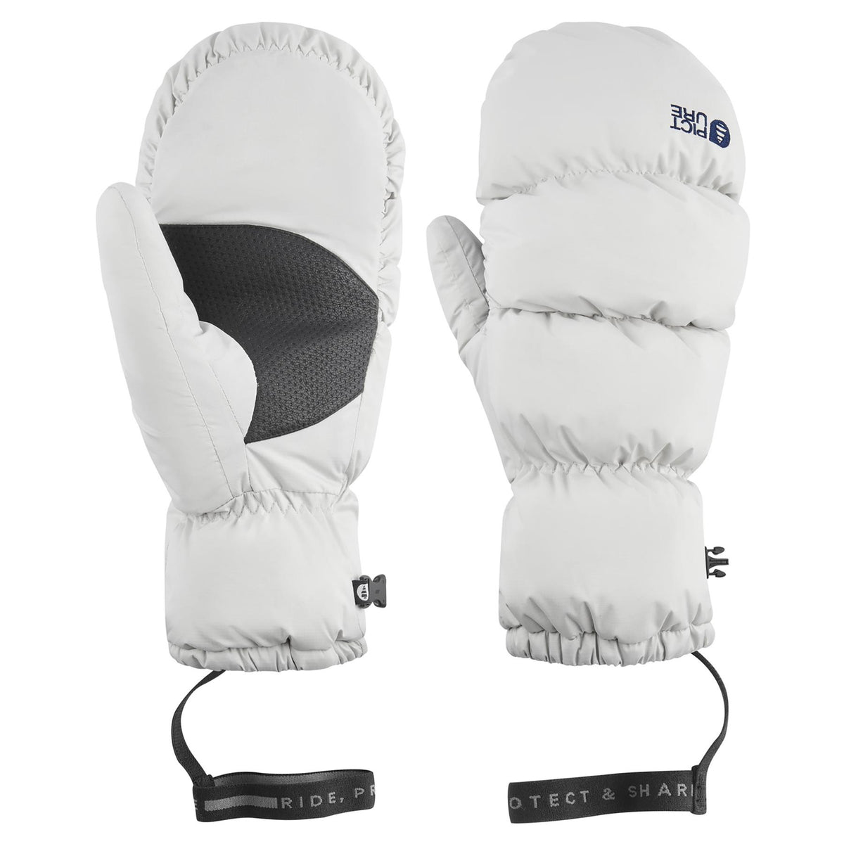 Picture Puffy Womens Mitts Vapor Grey