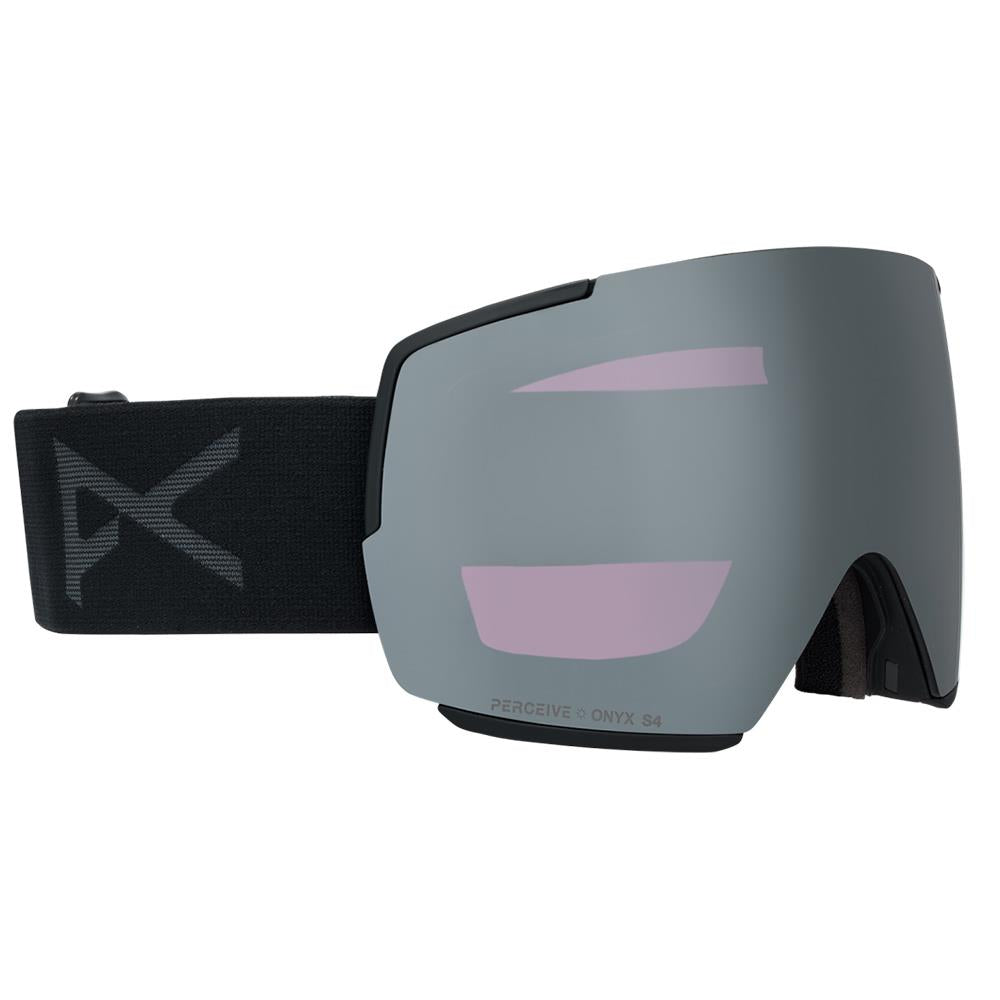 Anon M5 MFI Goggles Smoke - Perceive Sunny Onyx + Variable Violet Lens + Face Mask