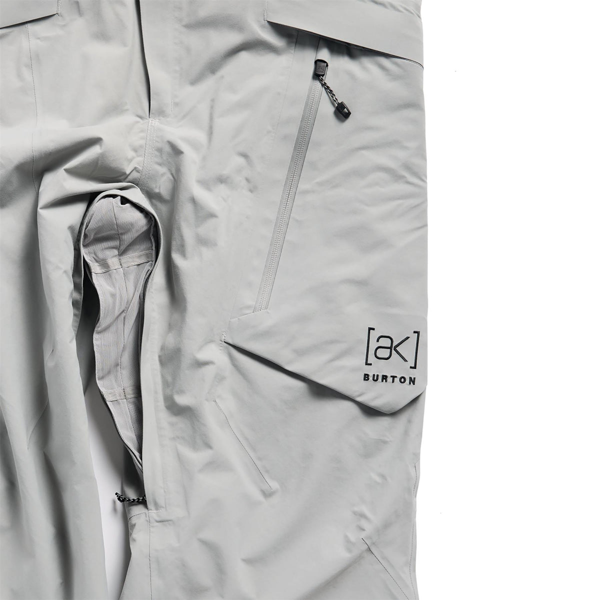 Burton [ak] Cyclic GORE-TEX 2L Mens Bib Pants Apparition Gray