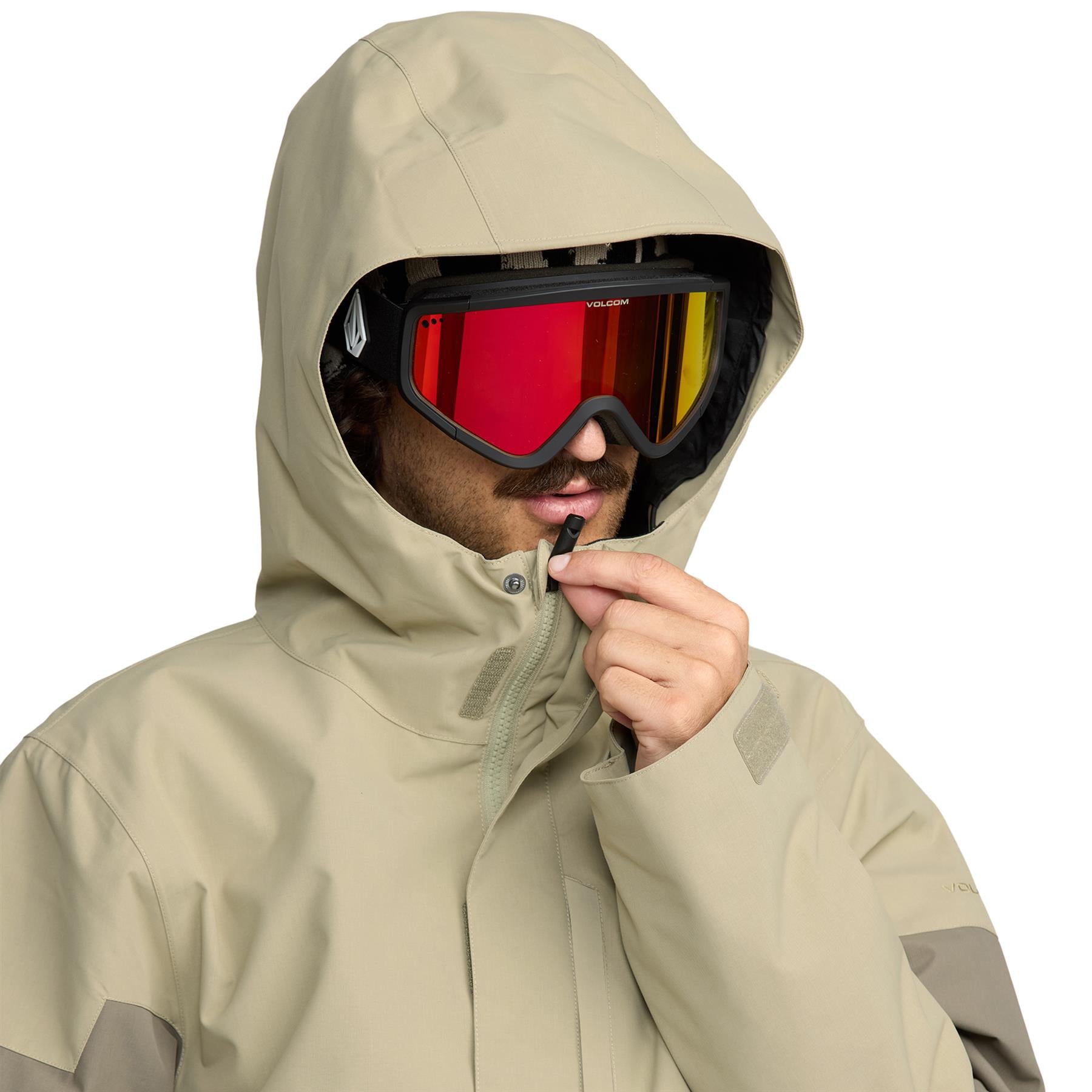 Volcom Primry Mens Jacket Moss Green