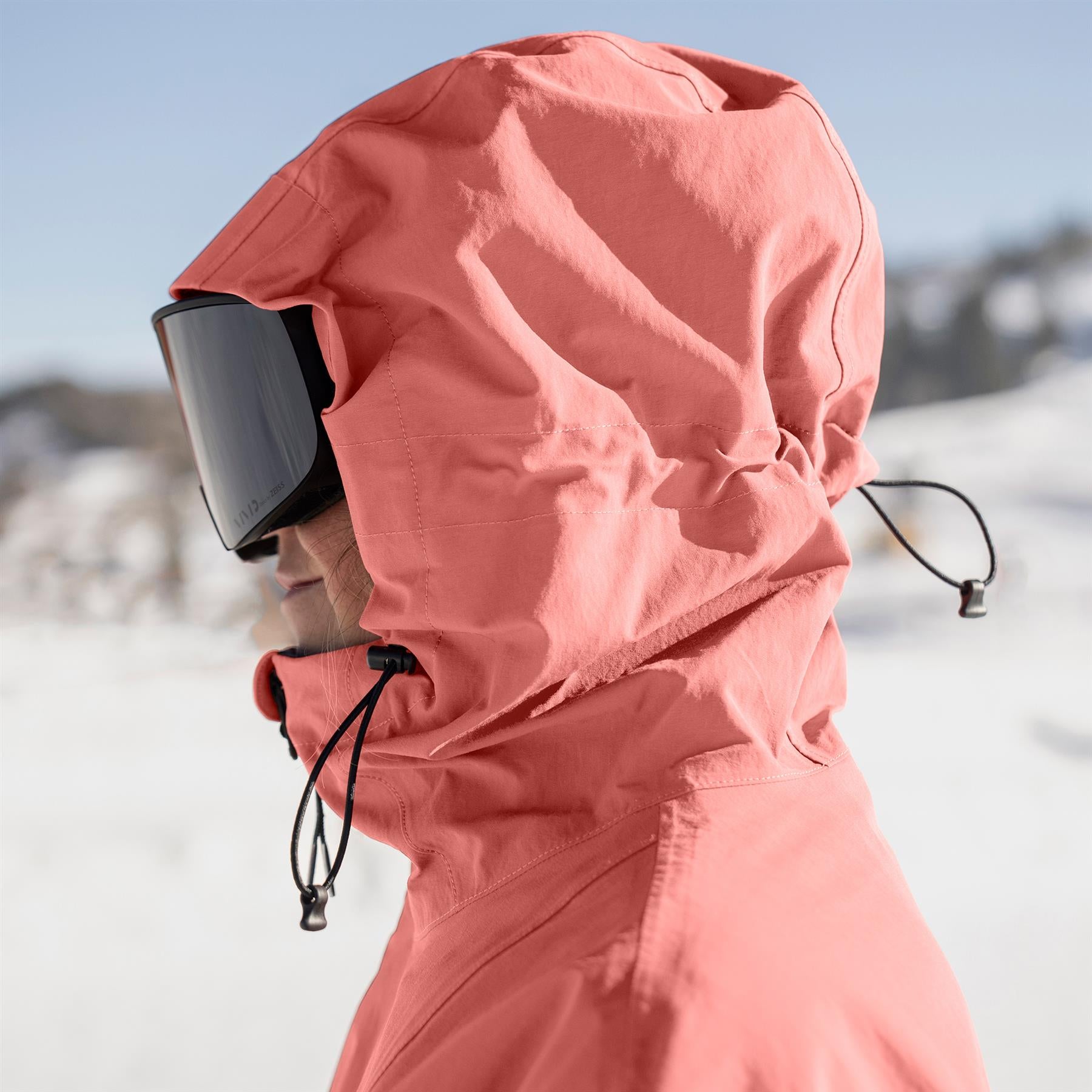 Armada Madaket 2L Womens Insulated Anorak Jacket Faded Rose