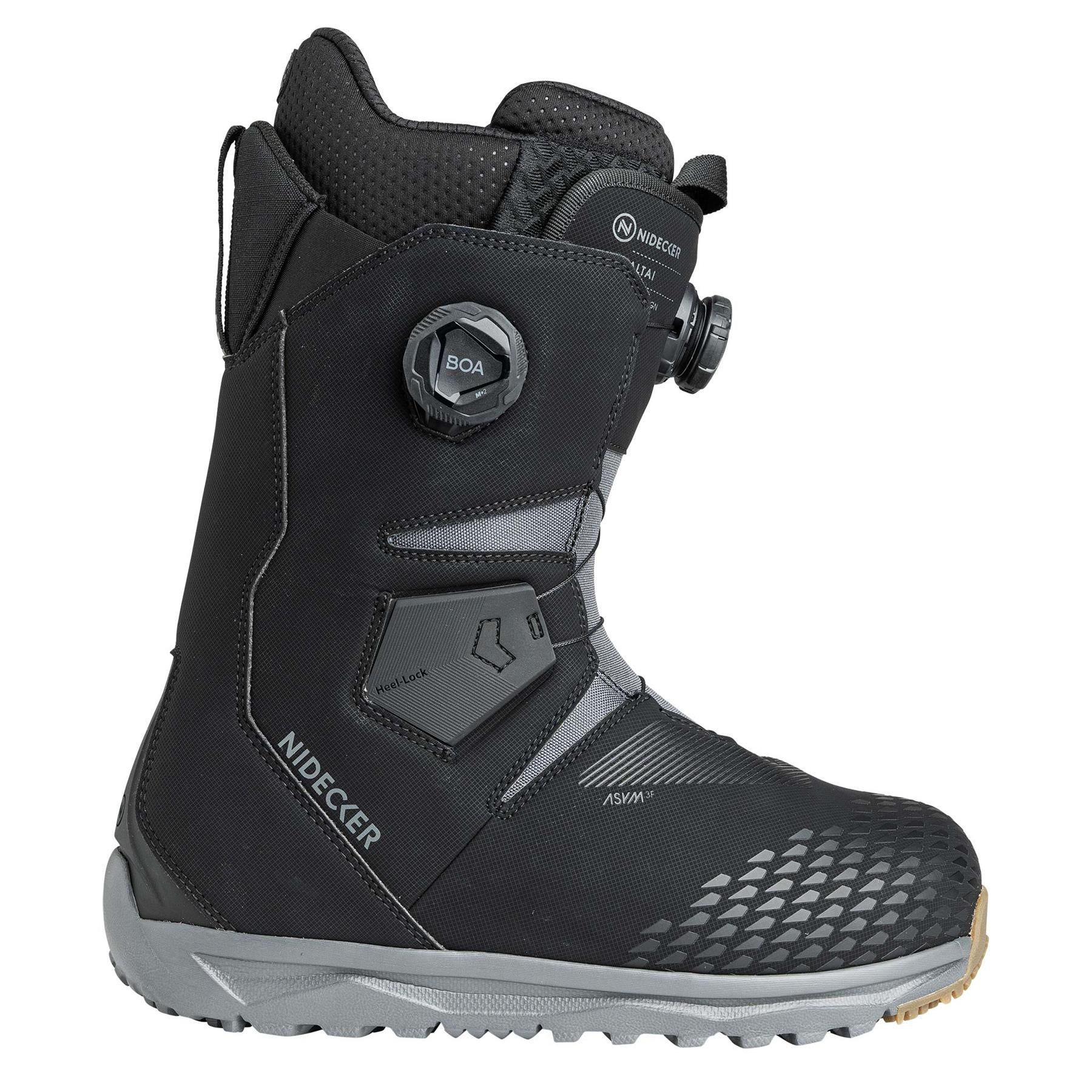 Nidecker Altai BOA Mens Snowboard Boots Black 2026