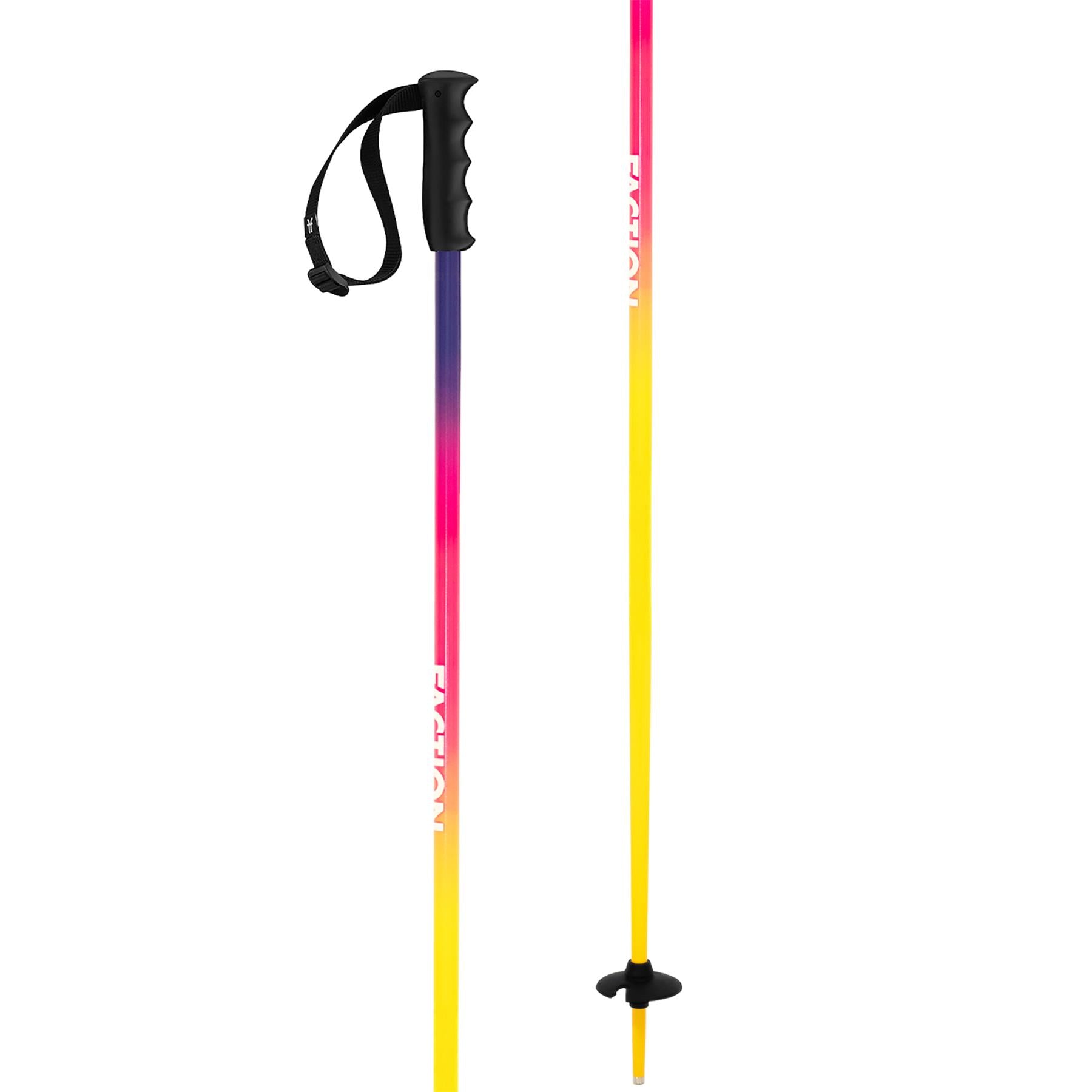 Faction Lite Ski Poles Yellow