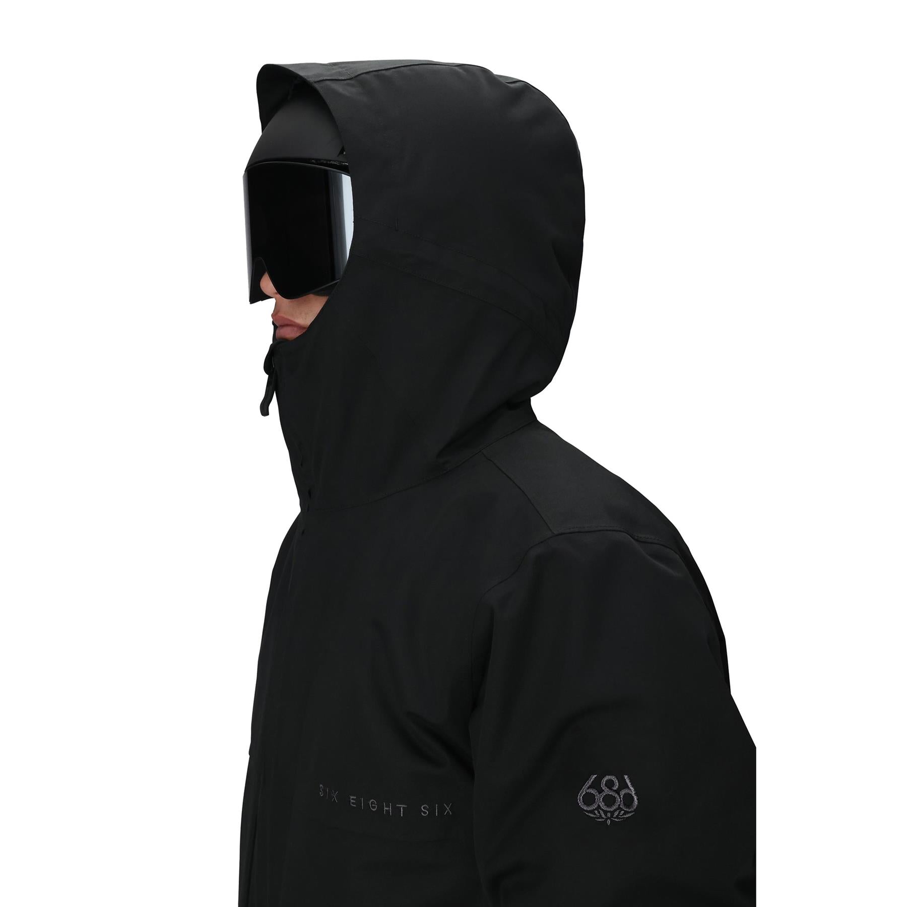 686 Mens Smarty 3-In-1 Form Jacket Black