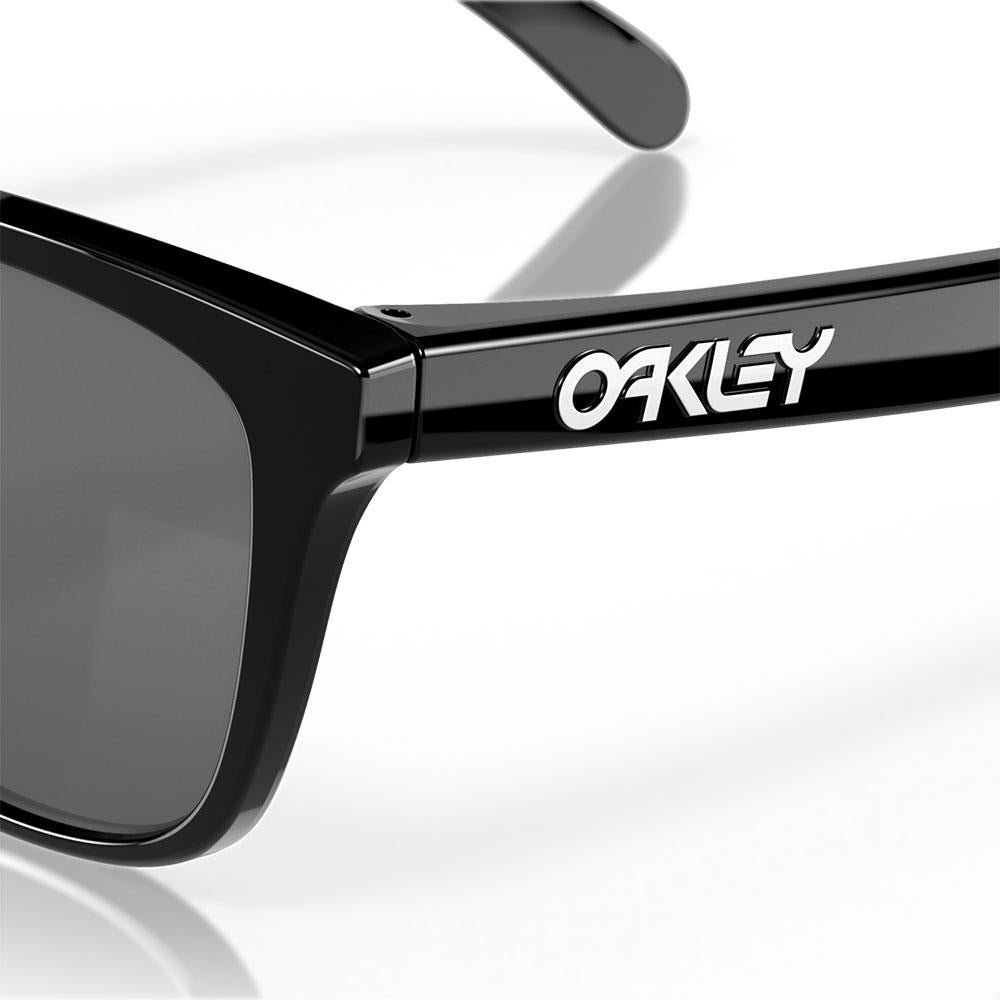 Oakley Frogskins Sunglasses Polished Black - Prizm Black Lens