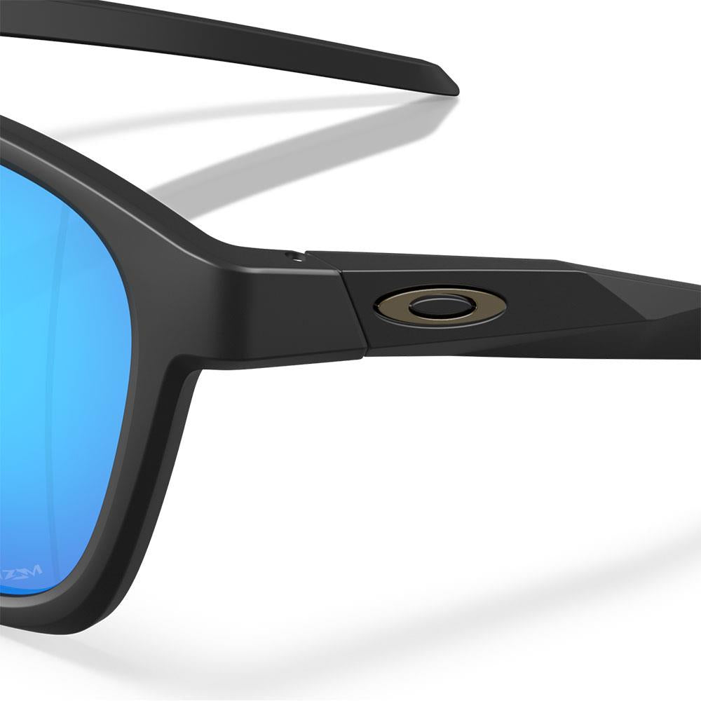 Oakley Shackle Sunglasses Matte Black - Prizm Sapphire Lens