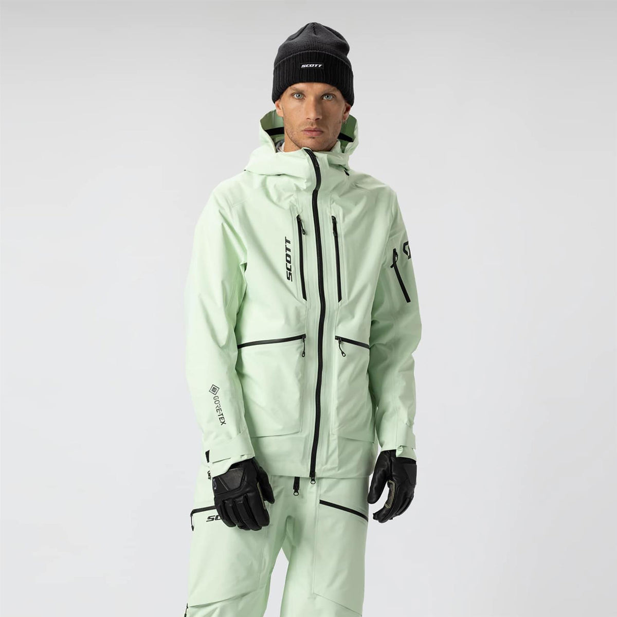 Scott Vertic GTX 3L Mens Jacket Vapour Green
